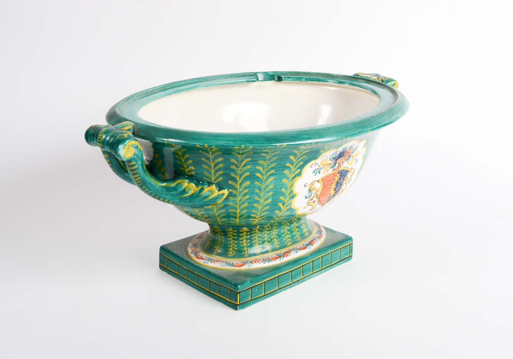 Italian Handpainted Soup Tureen