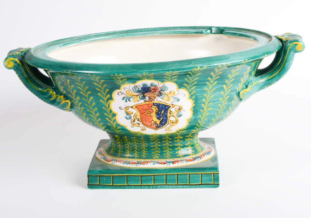 Italian Handpainted Soup Tureen