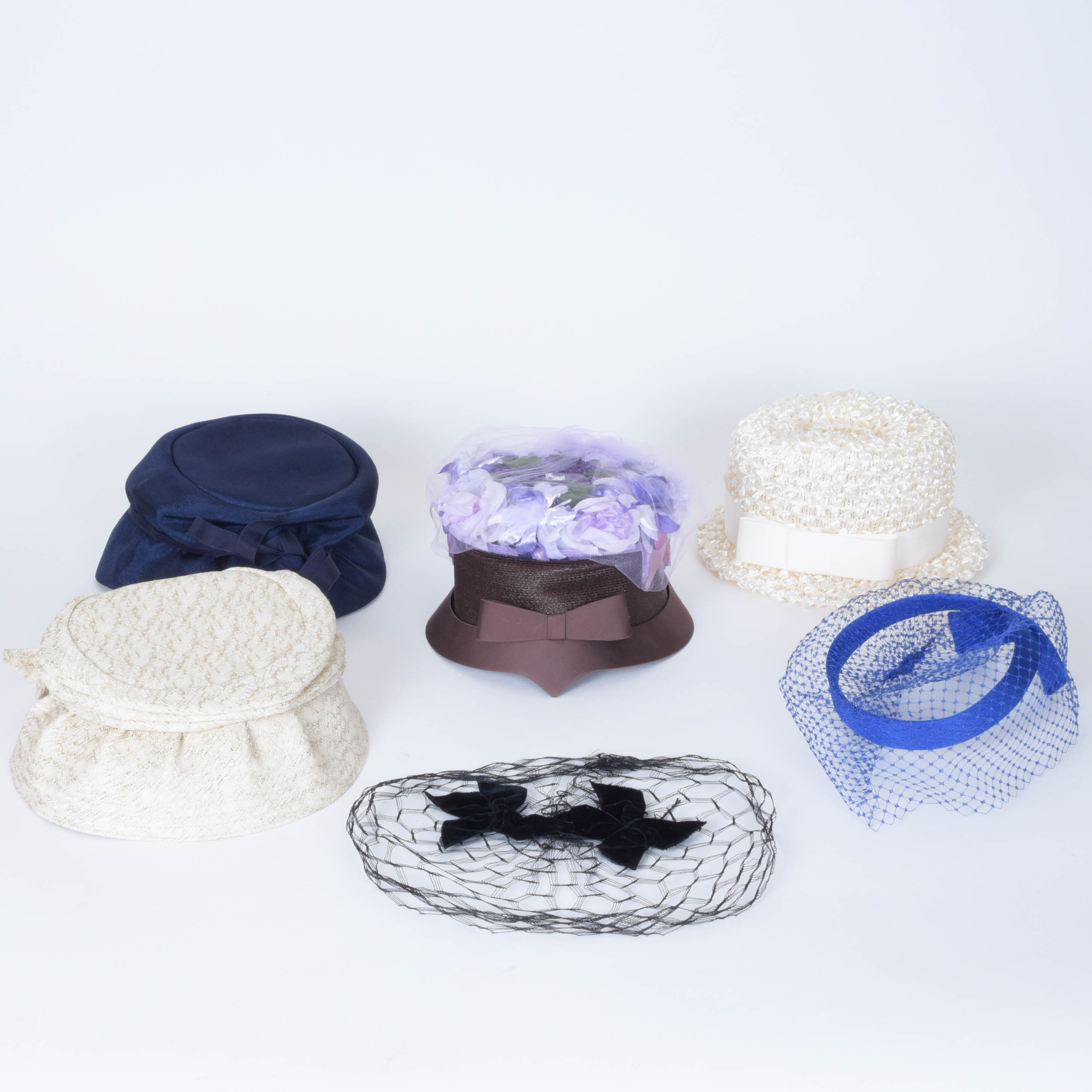 Assortment of Women's Mid-Century Hats