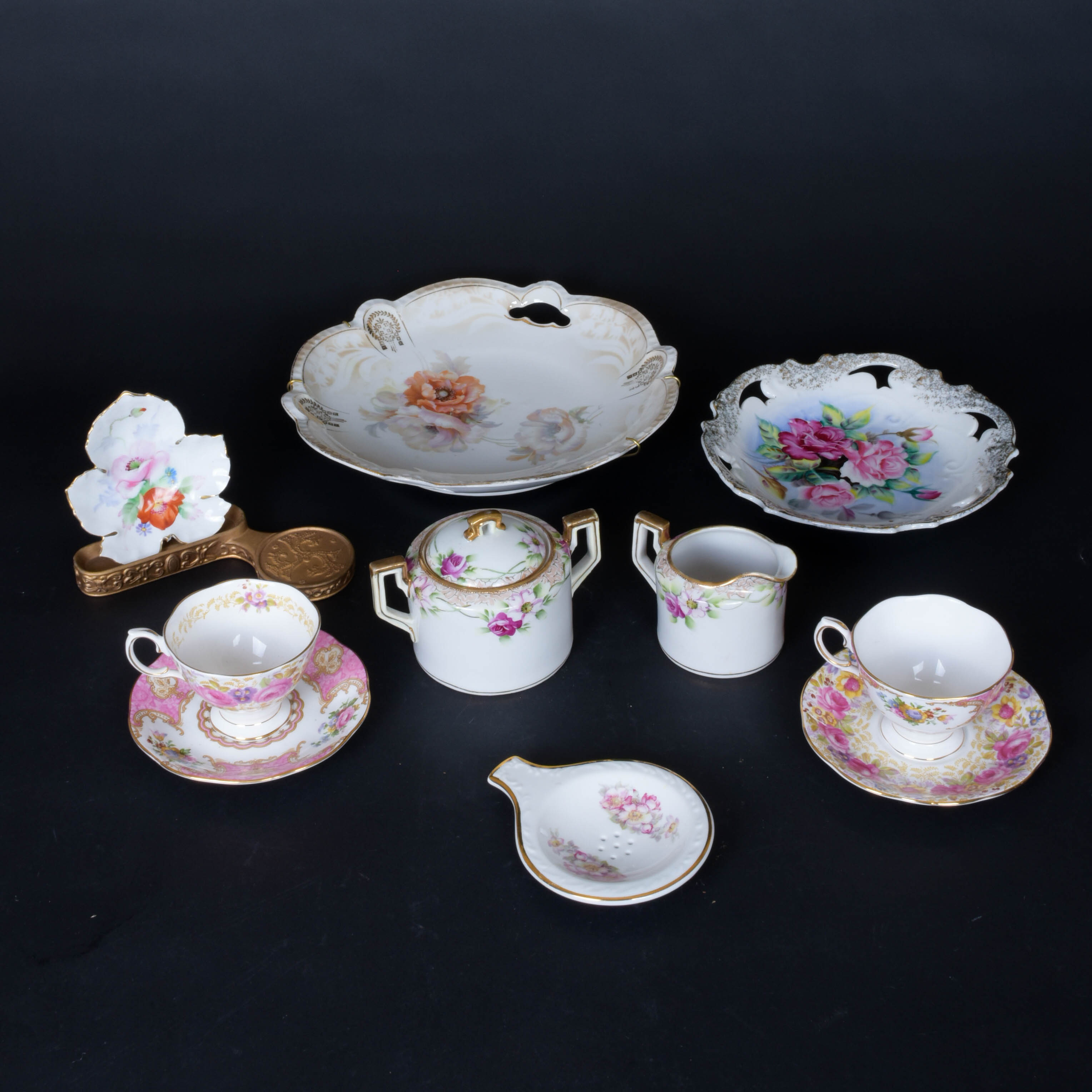 Assorted Floral Patterned China