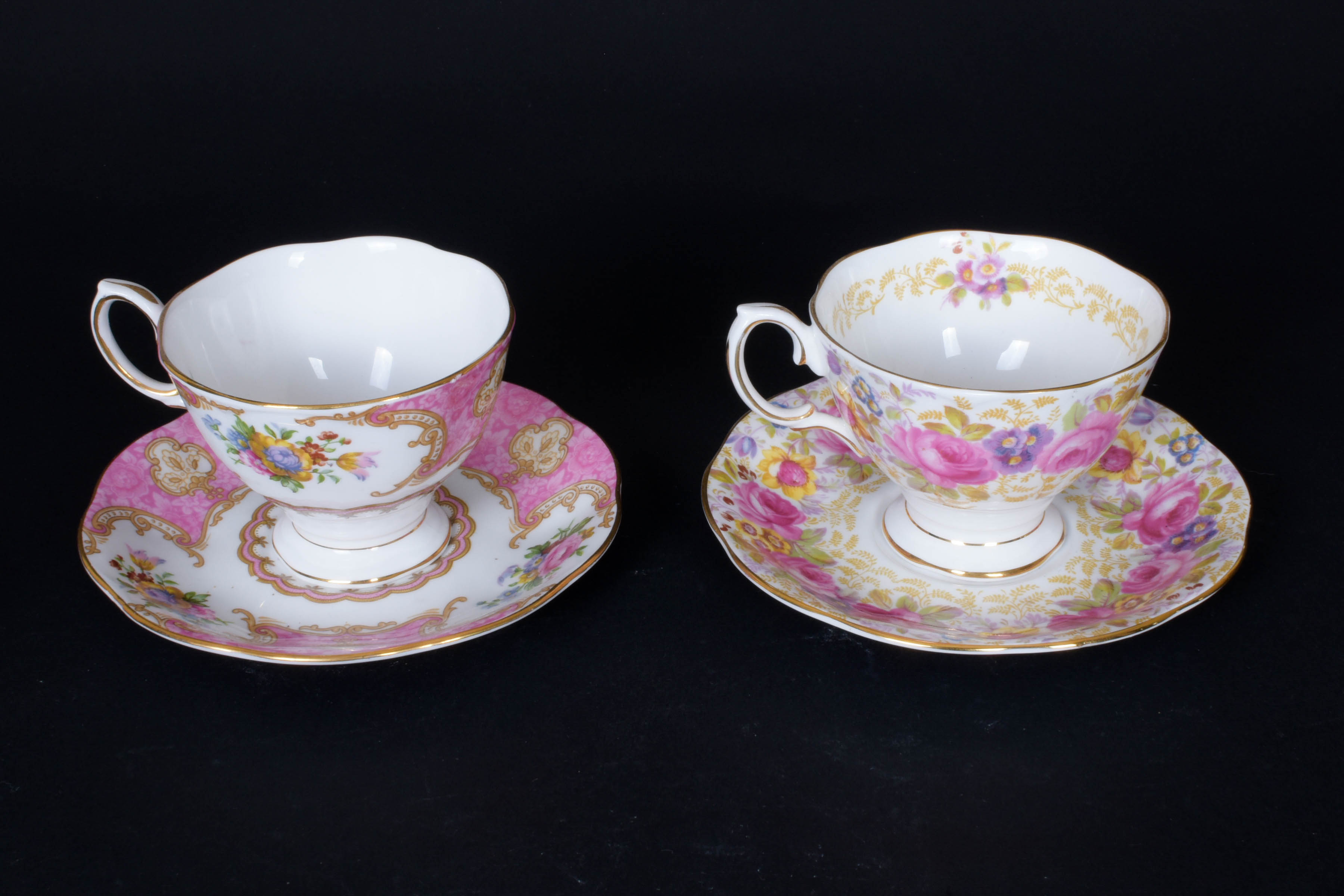 Assorted Floral Patterned China