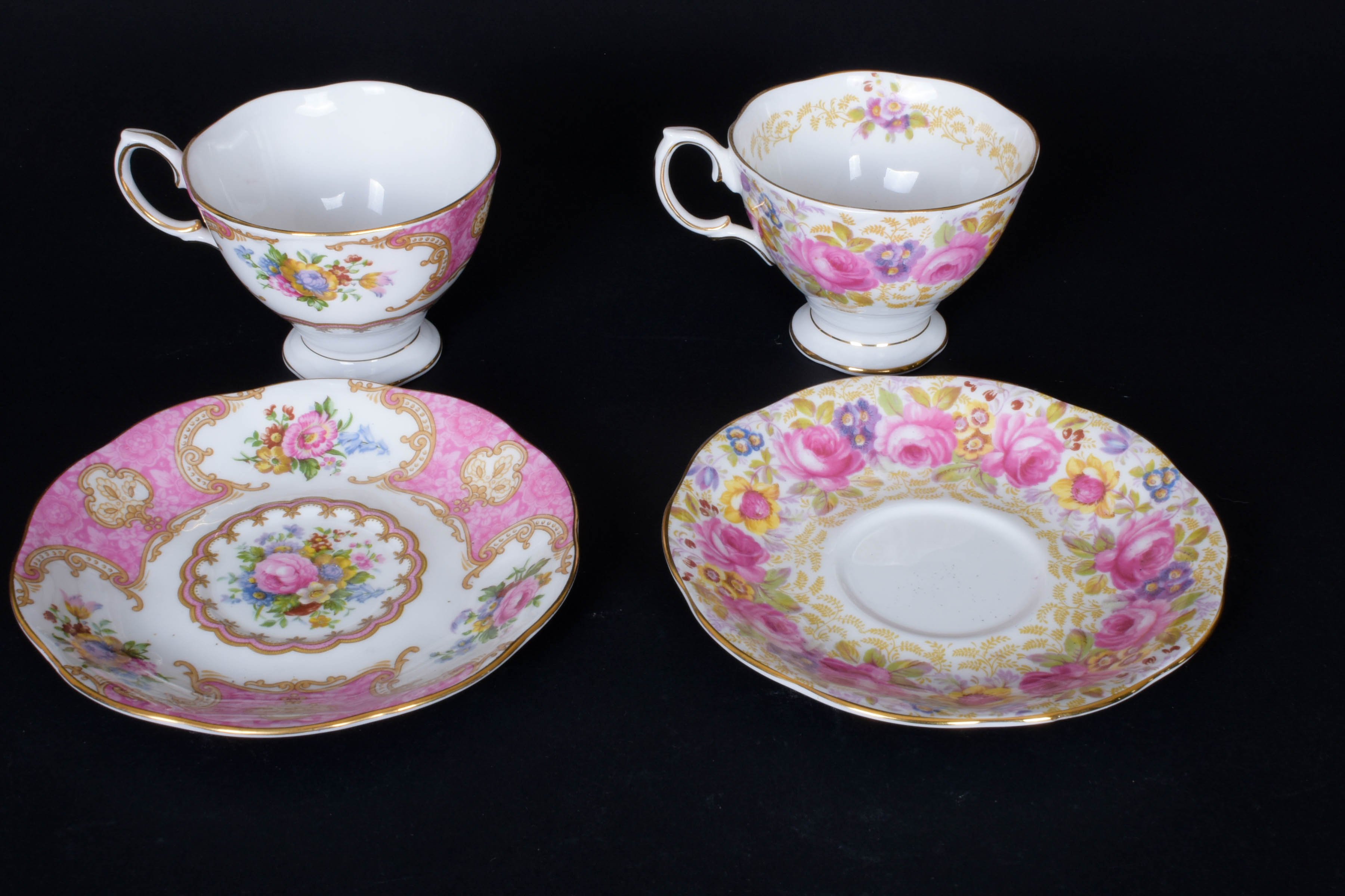 Assorted Floral Patterned China