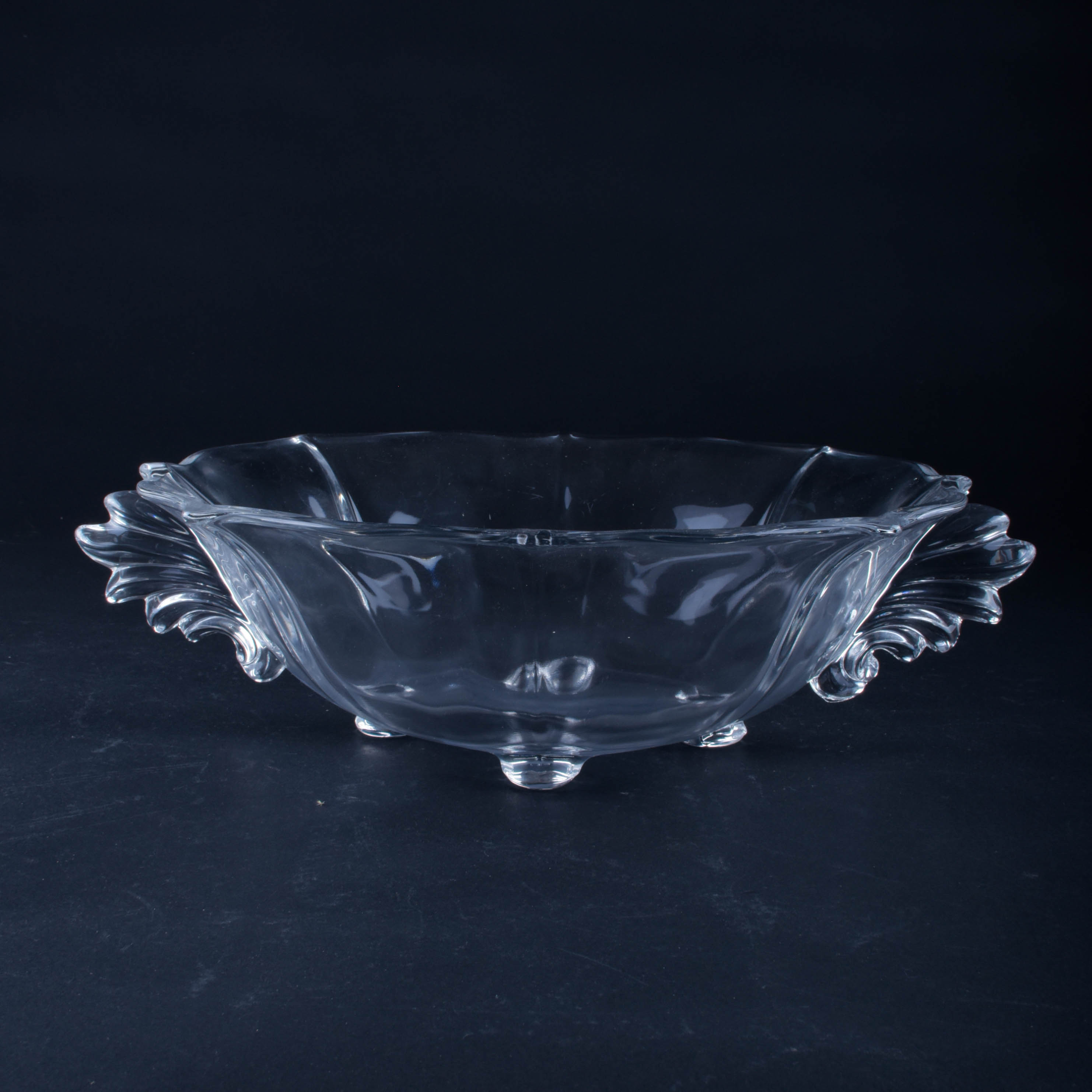 Glass Compote Bowl