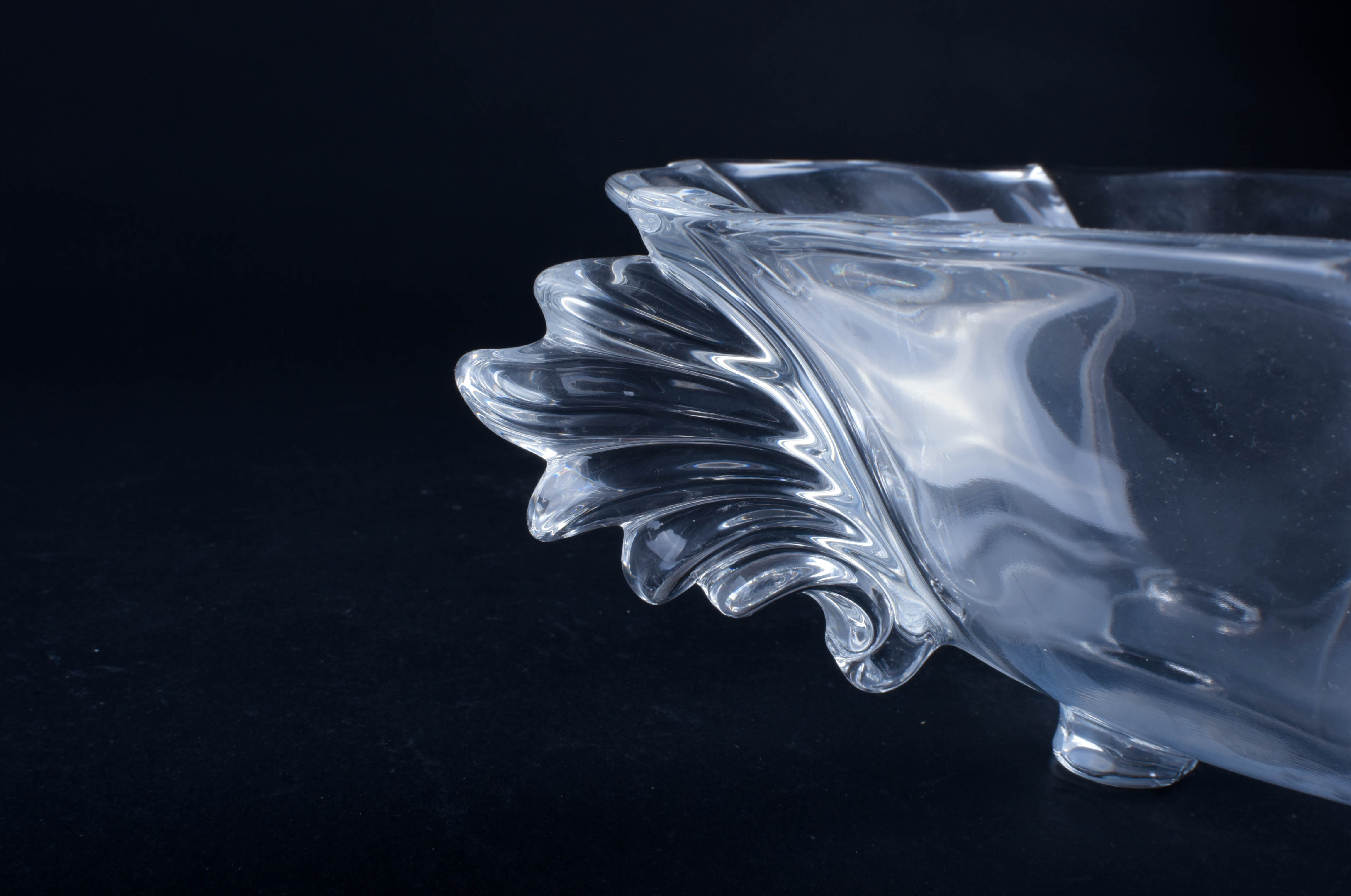 Glass Compote Bowl
