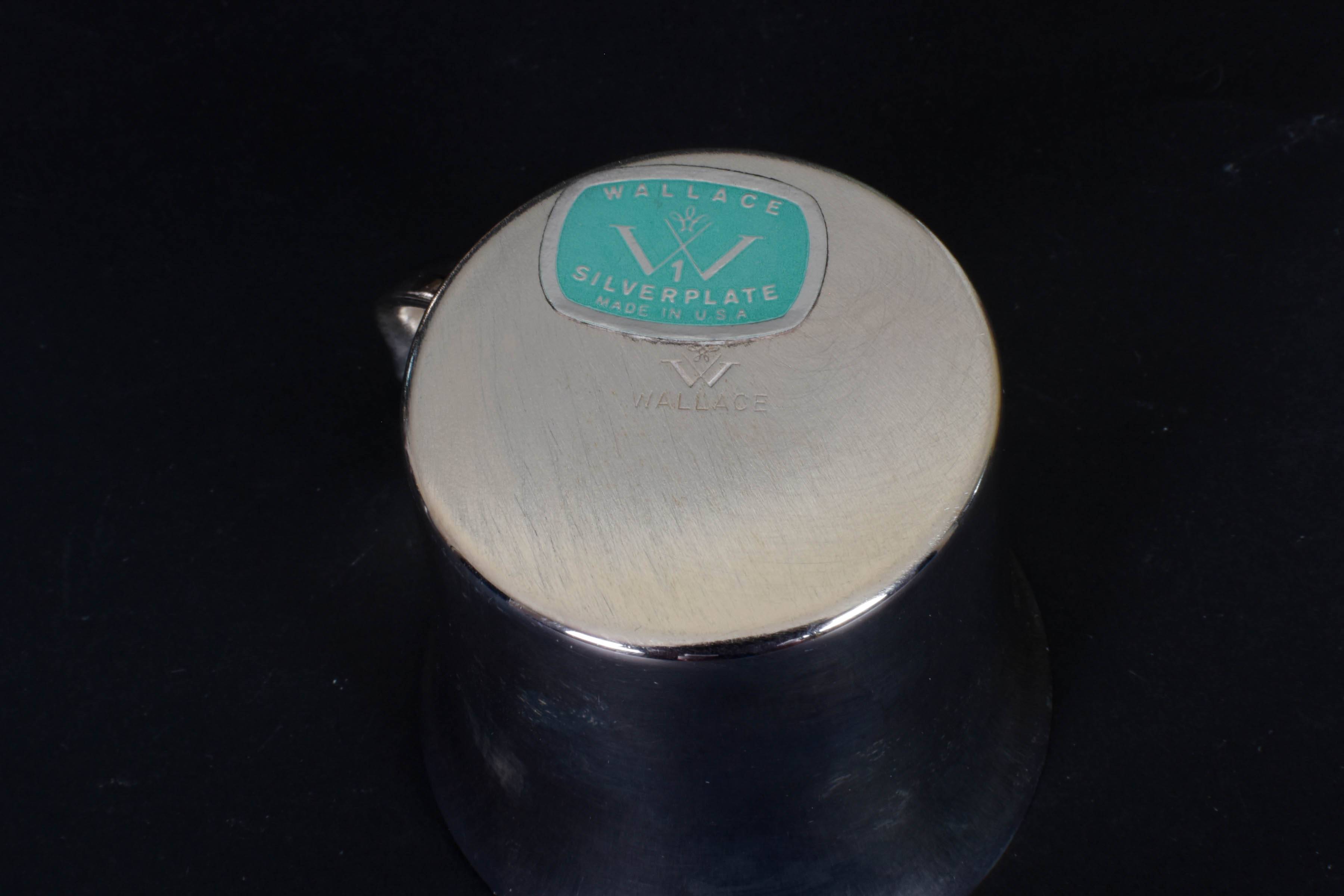 Wallace Silver Plate Punch Bowl Set