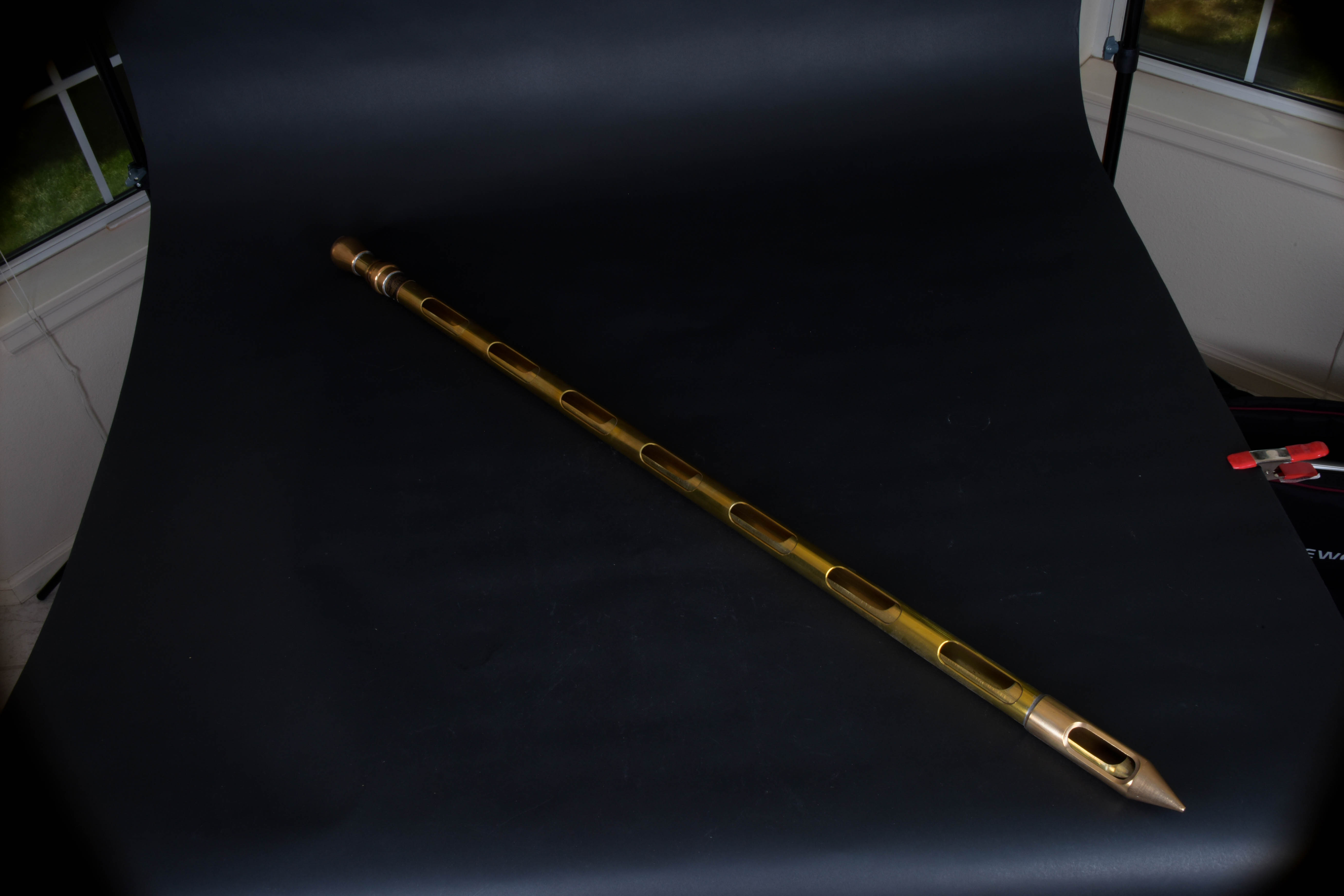 Vintage Seedburo Brass Grain Probe Sampler