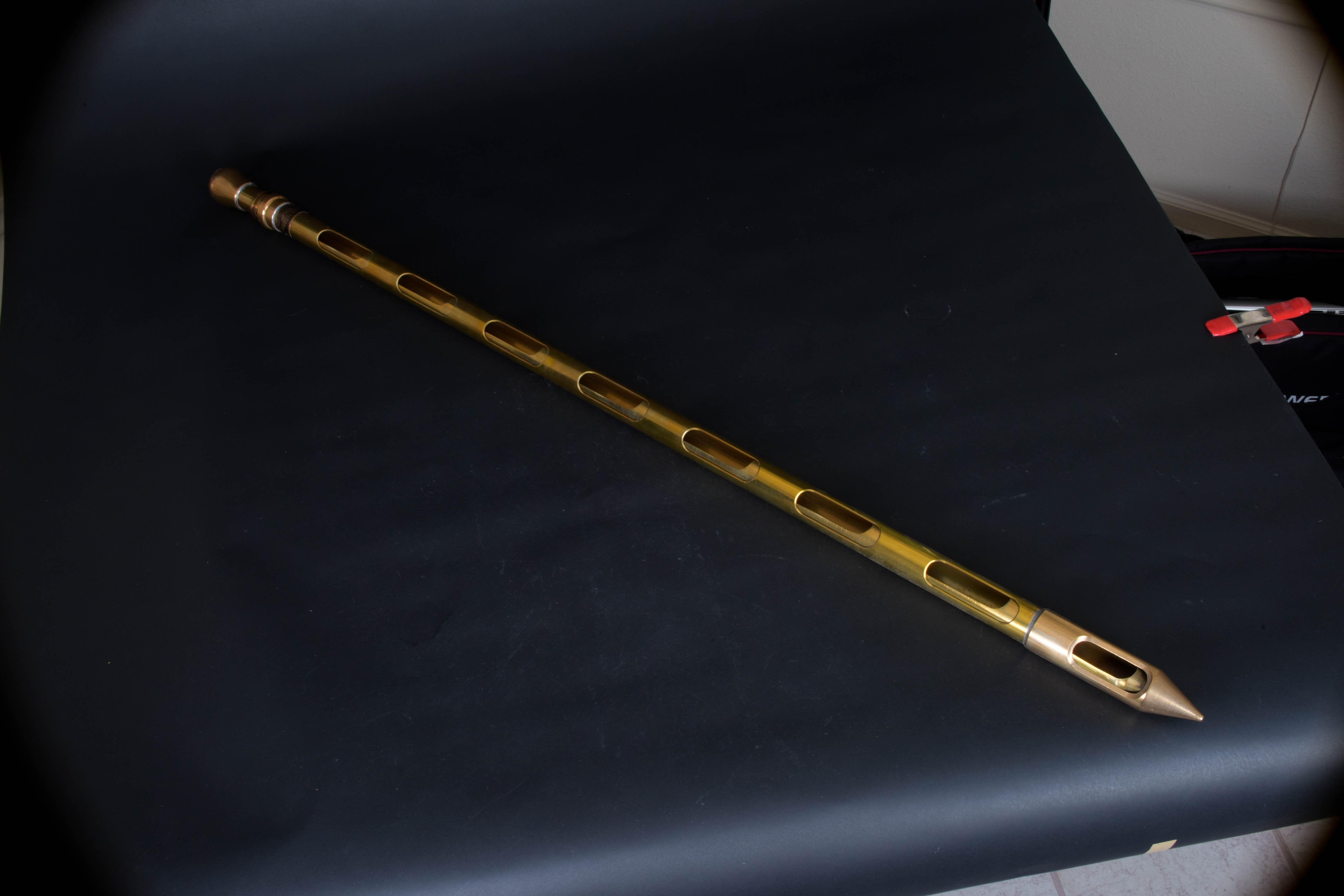 Vintage Seedburo Brass Grain Probe Sampler