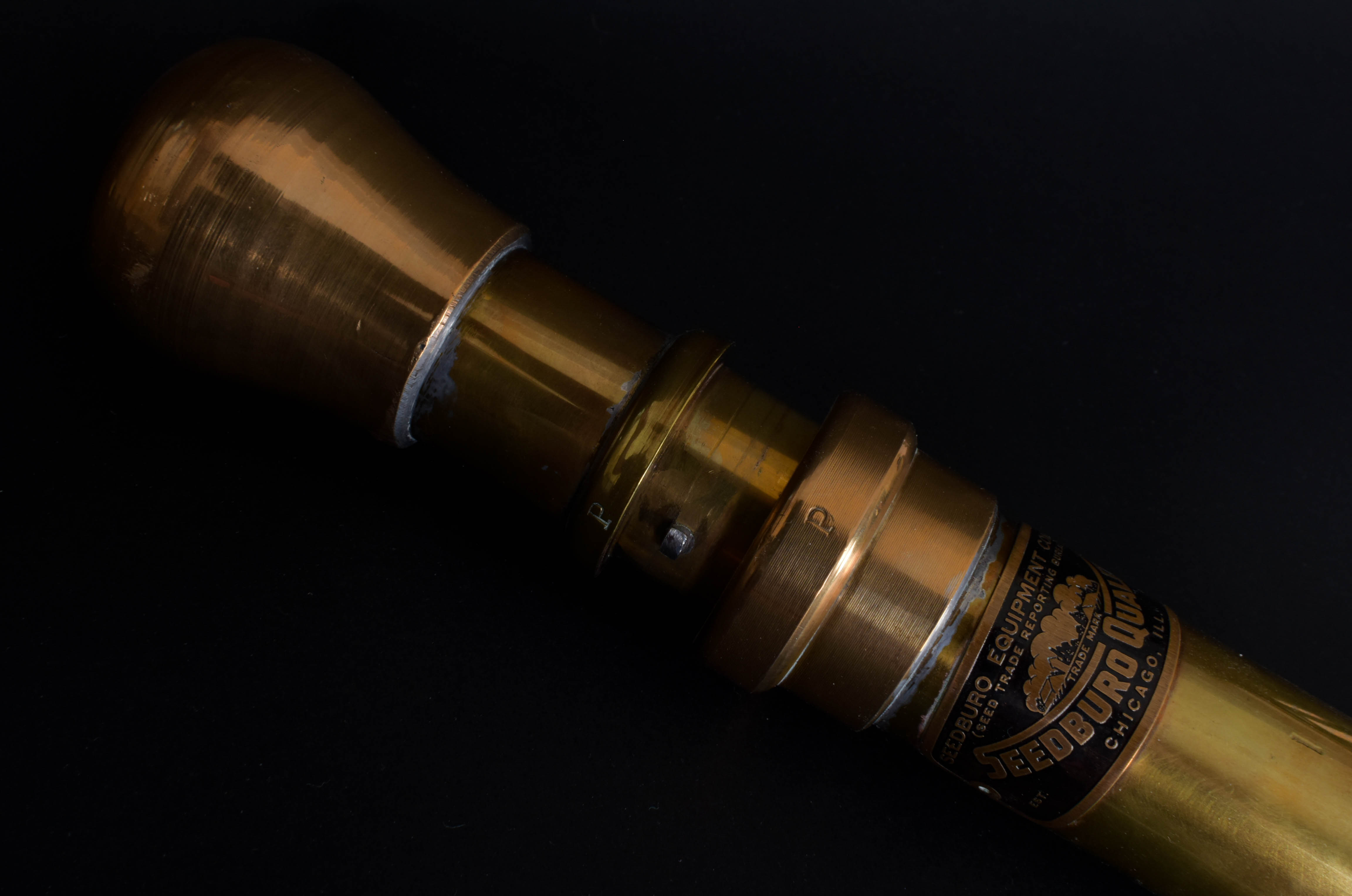 Vintage Seedburo Brass Grain Probe Sampler