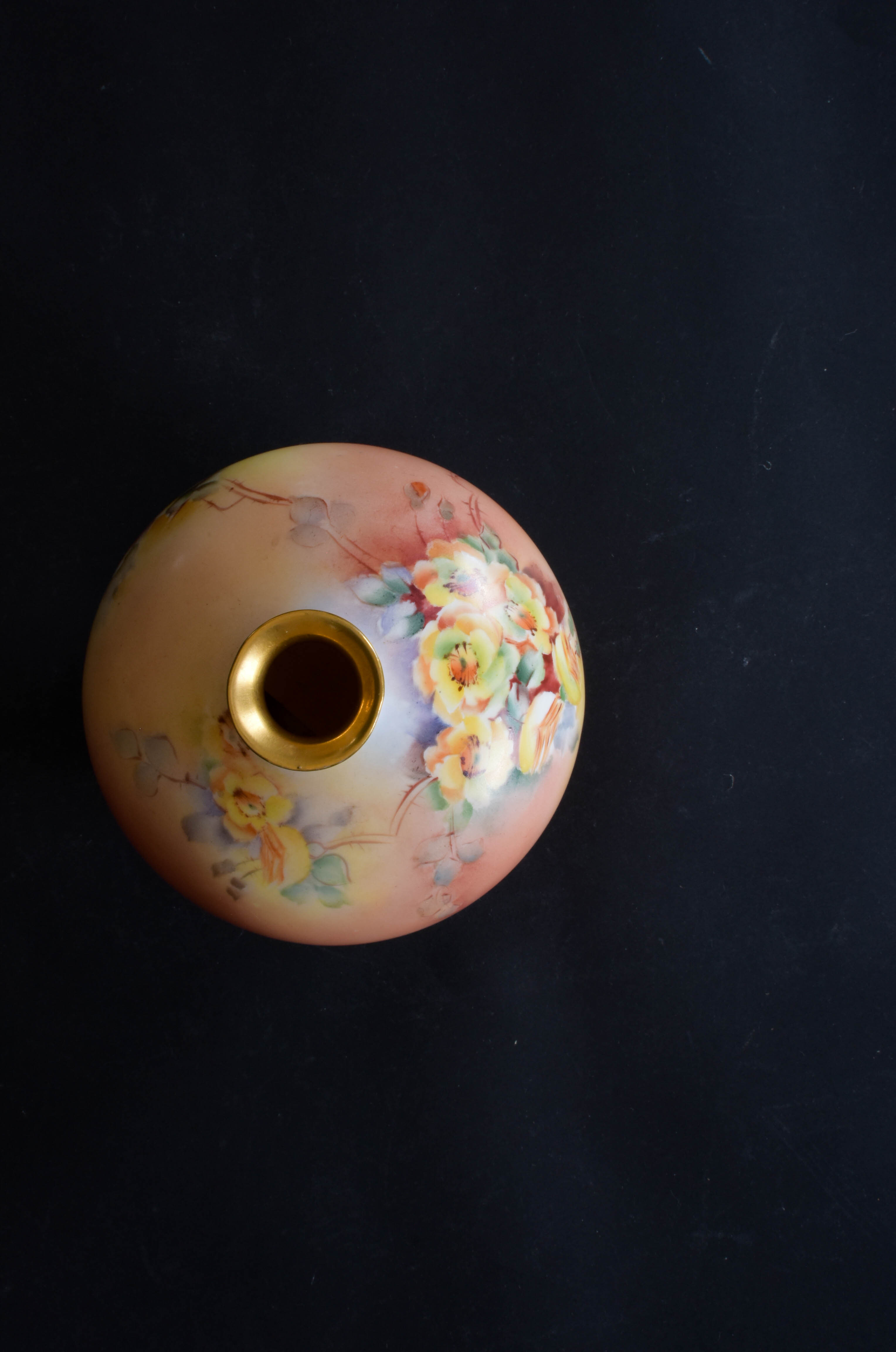 Porcelain Hand-Painted Bavarian Vase