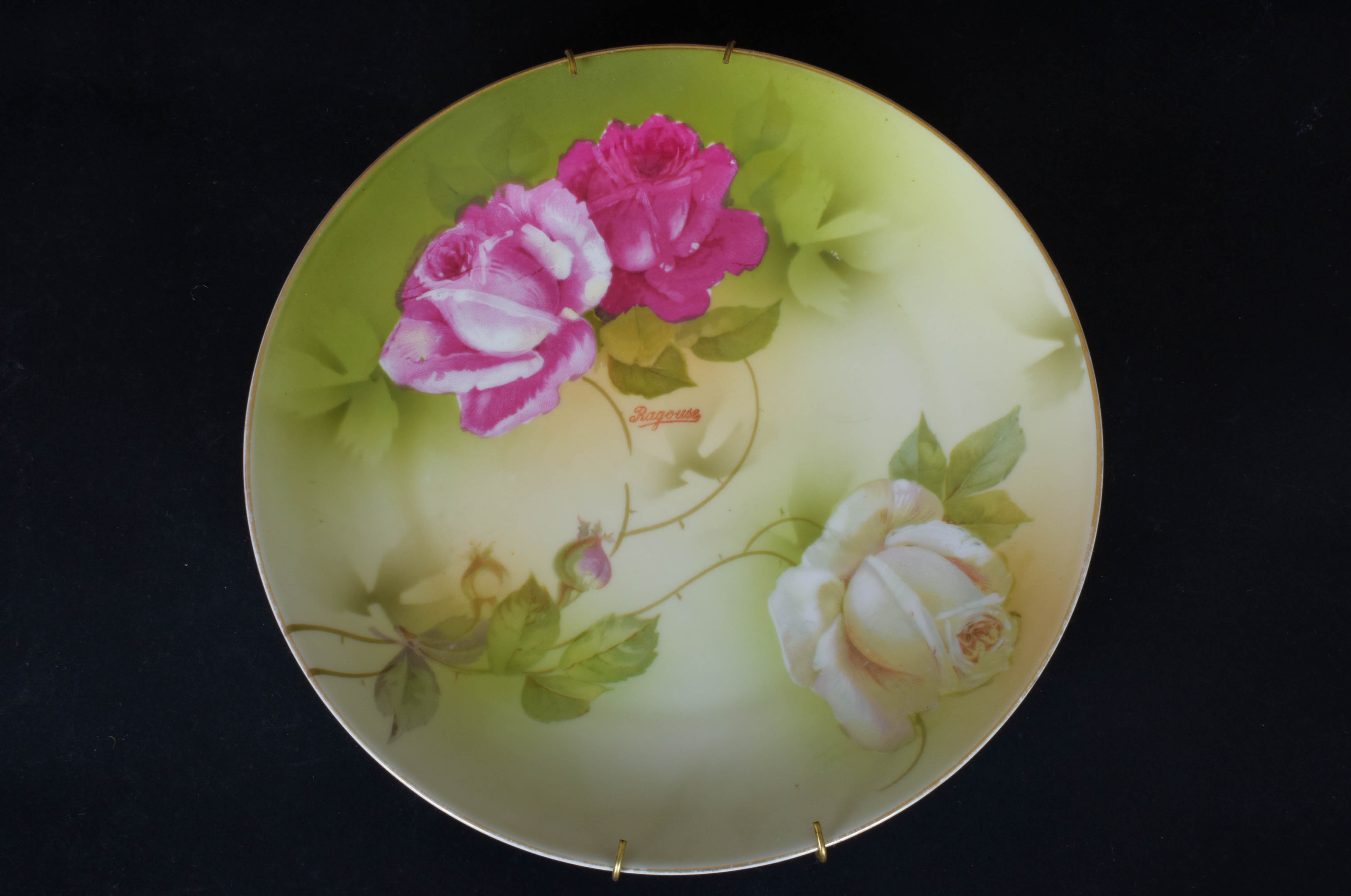 Collection of Hand-Painted Plates