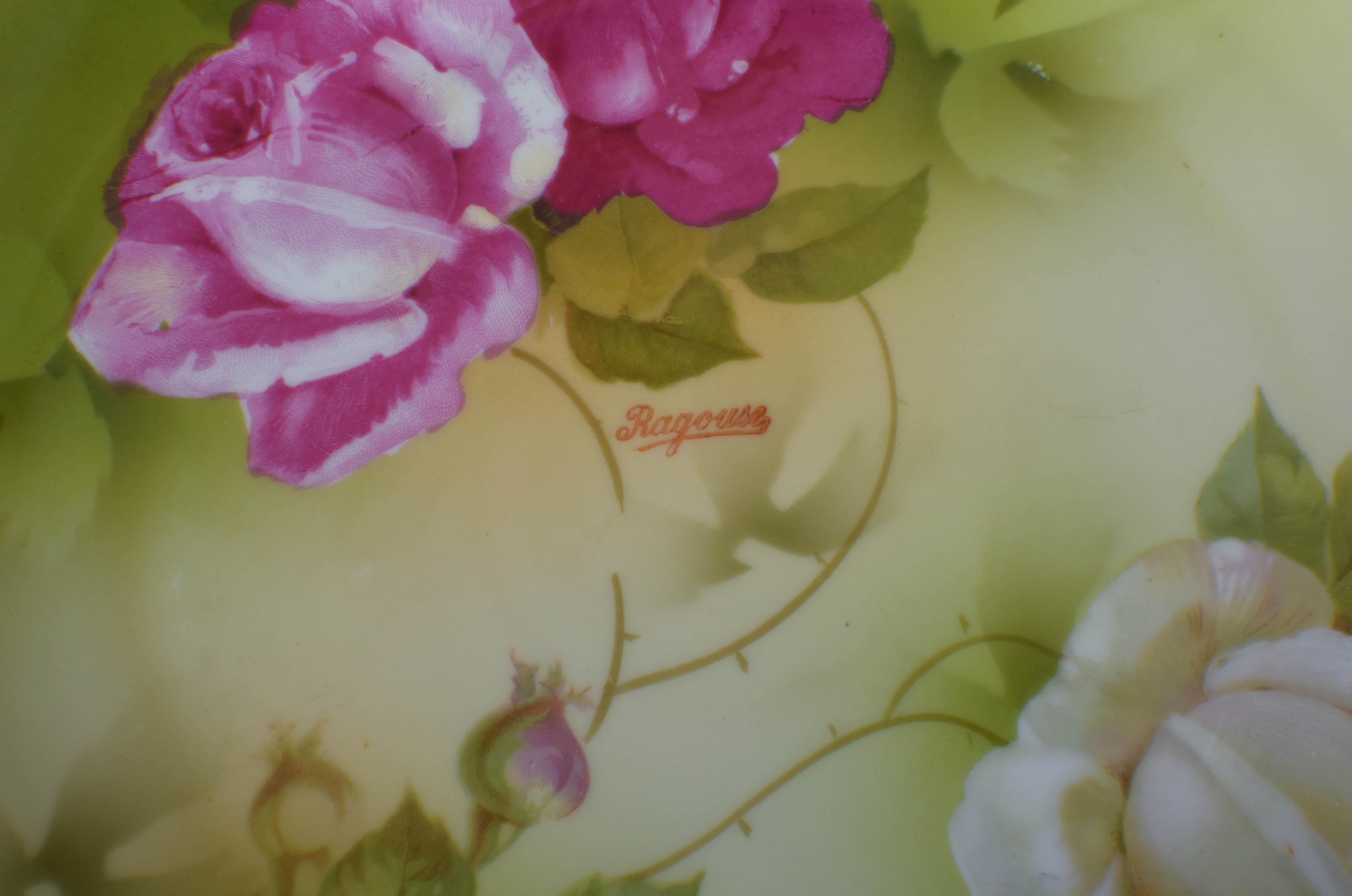 Collection of Hand-Painted Plates