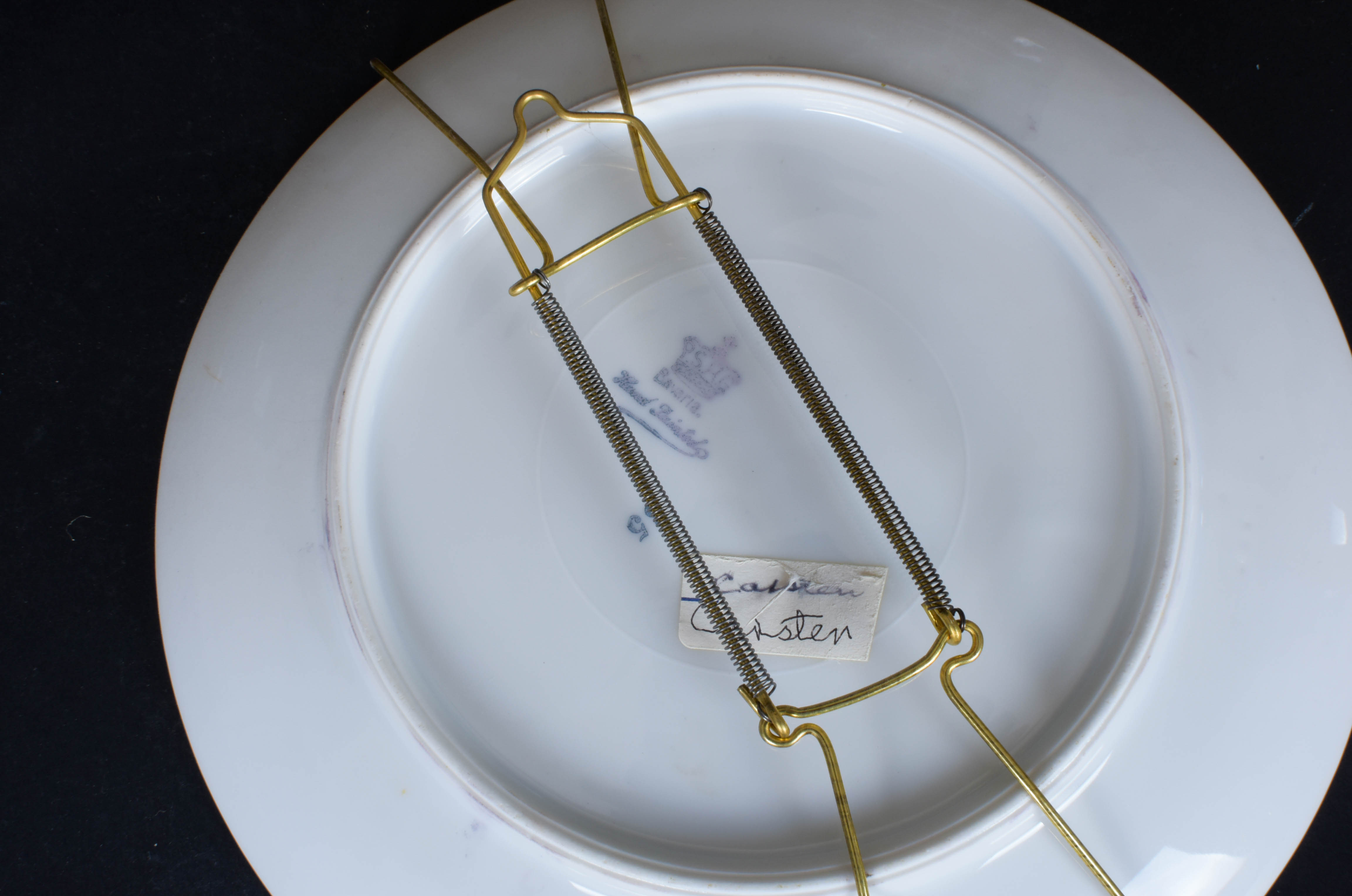 Collection of Hand-Painted Plates