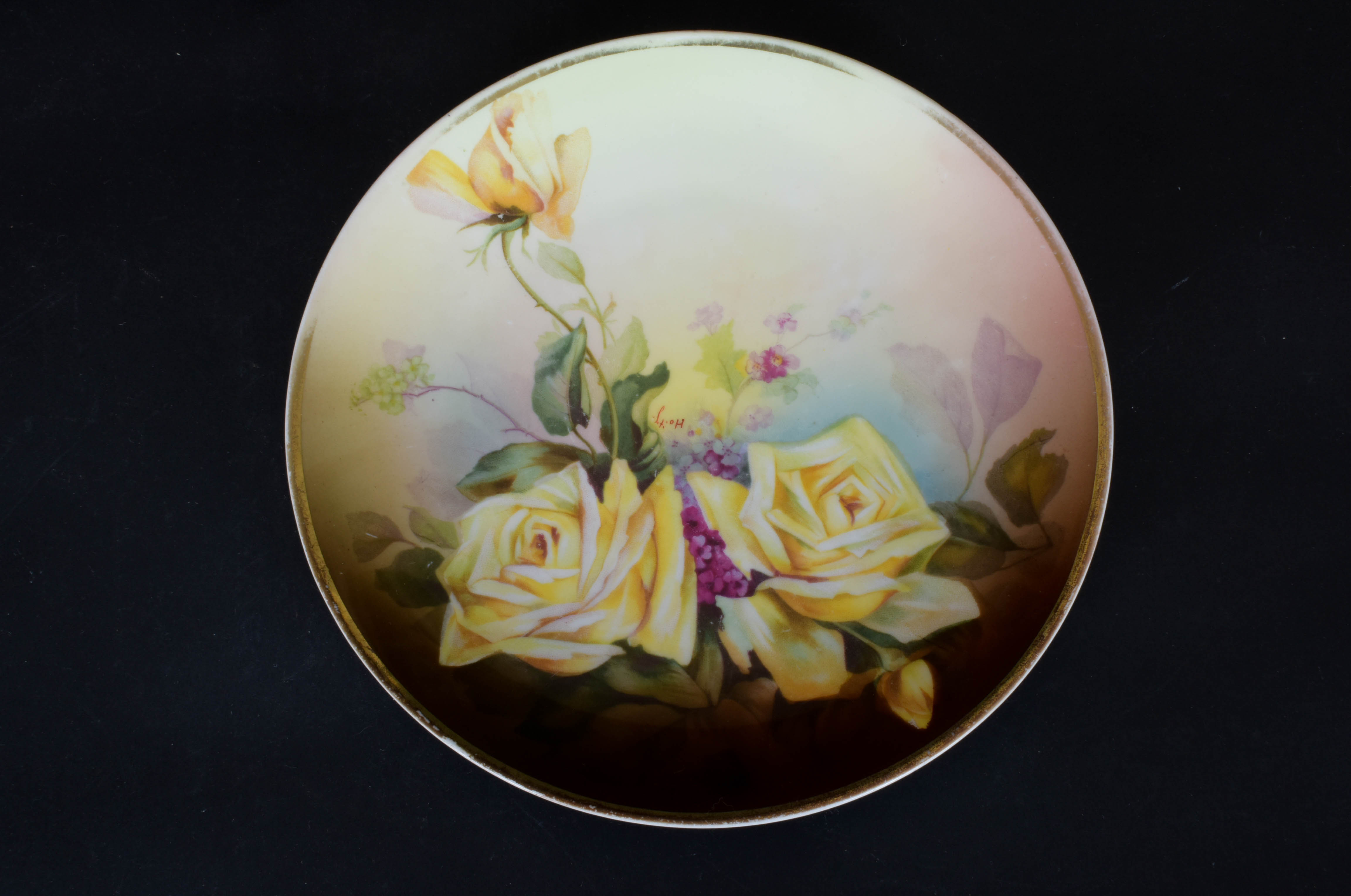 Collection of Hand-Painted Plates
