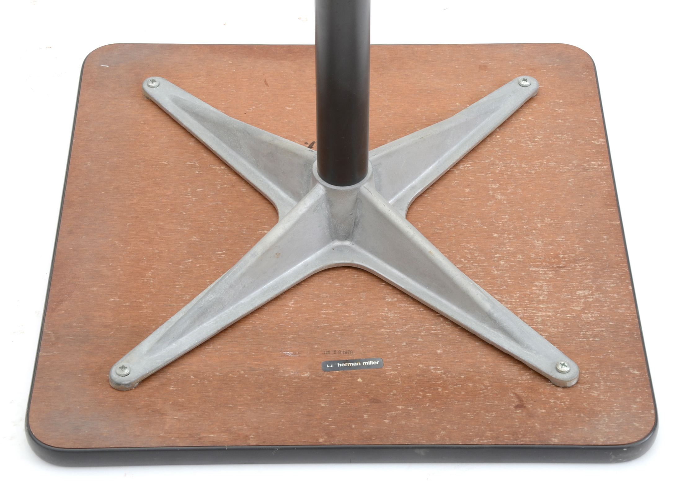 Eames Aluminum Group Typing Table by Herman Miller