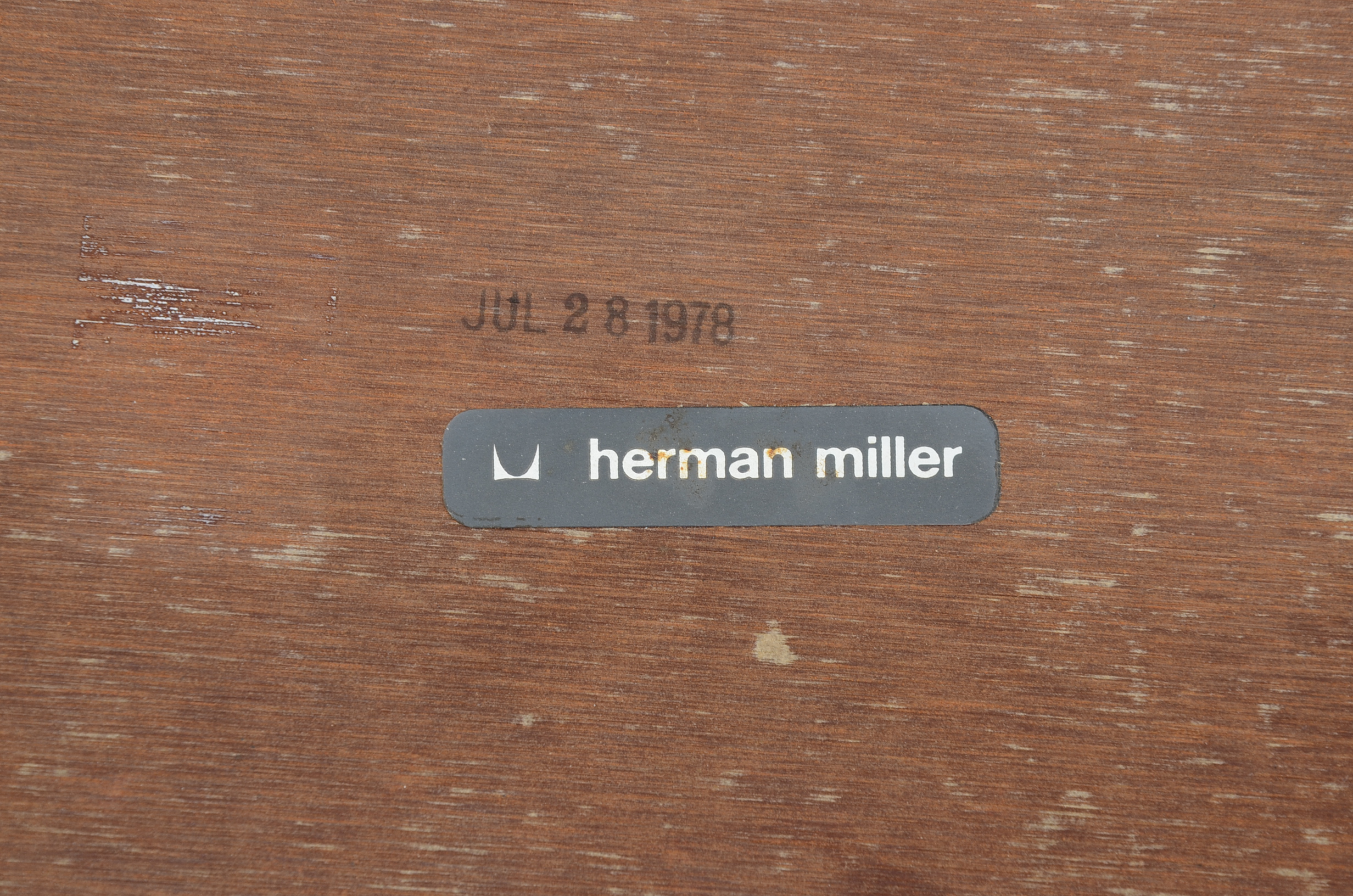 Eames Aluminum Group Typing Table by Herman Miller