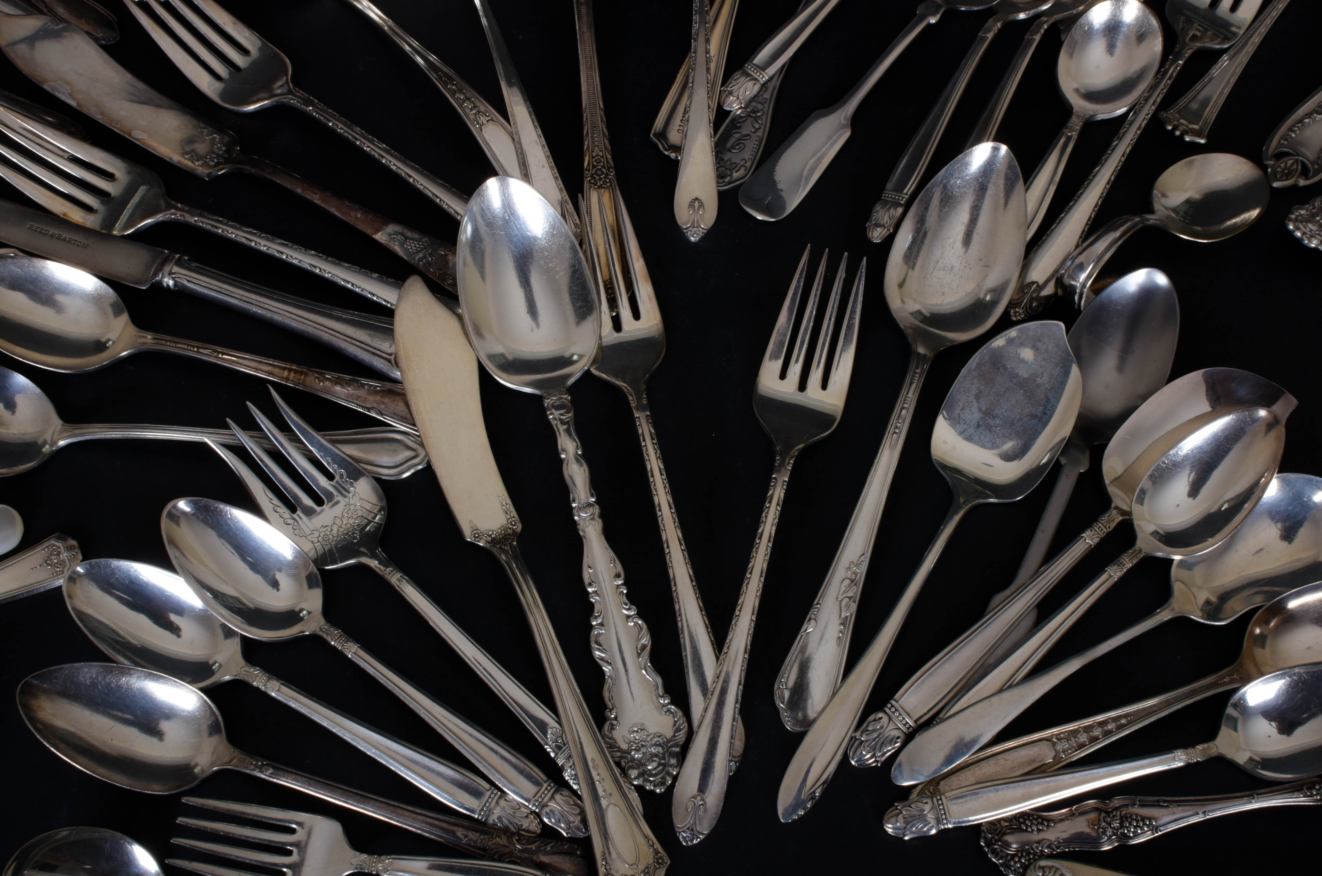 Assortment of Silver Plate Flatware