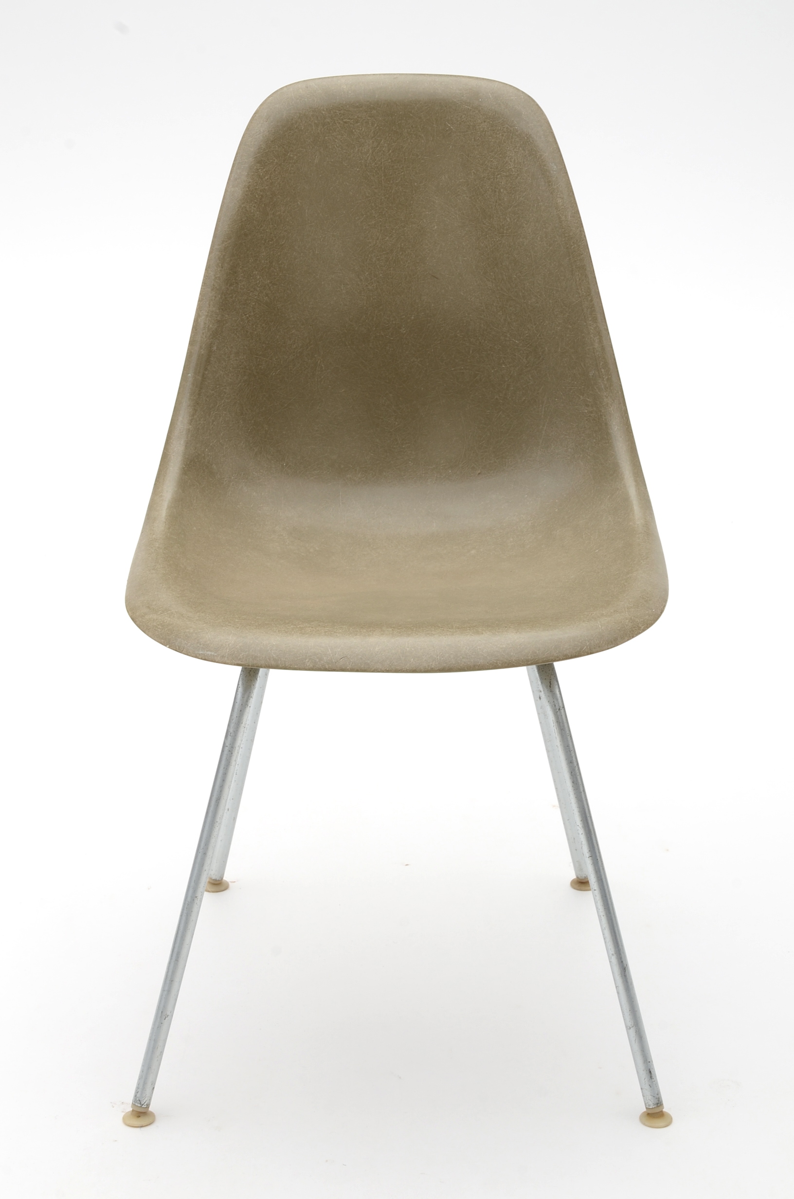 Gray Eames Shell Chair by Herman Miller