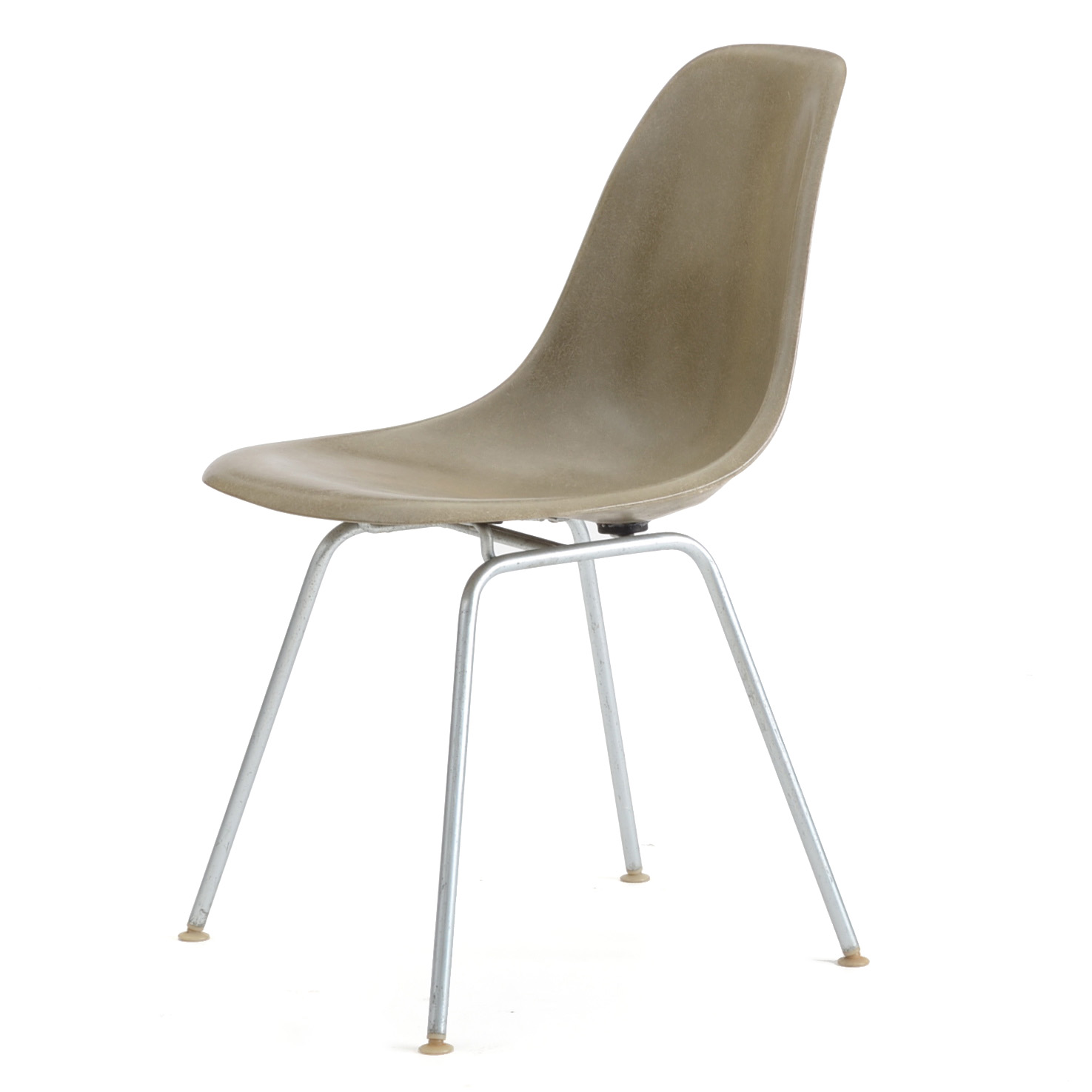 Gray Eames Shell Chair by Herman Miller