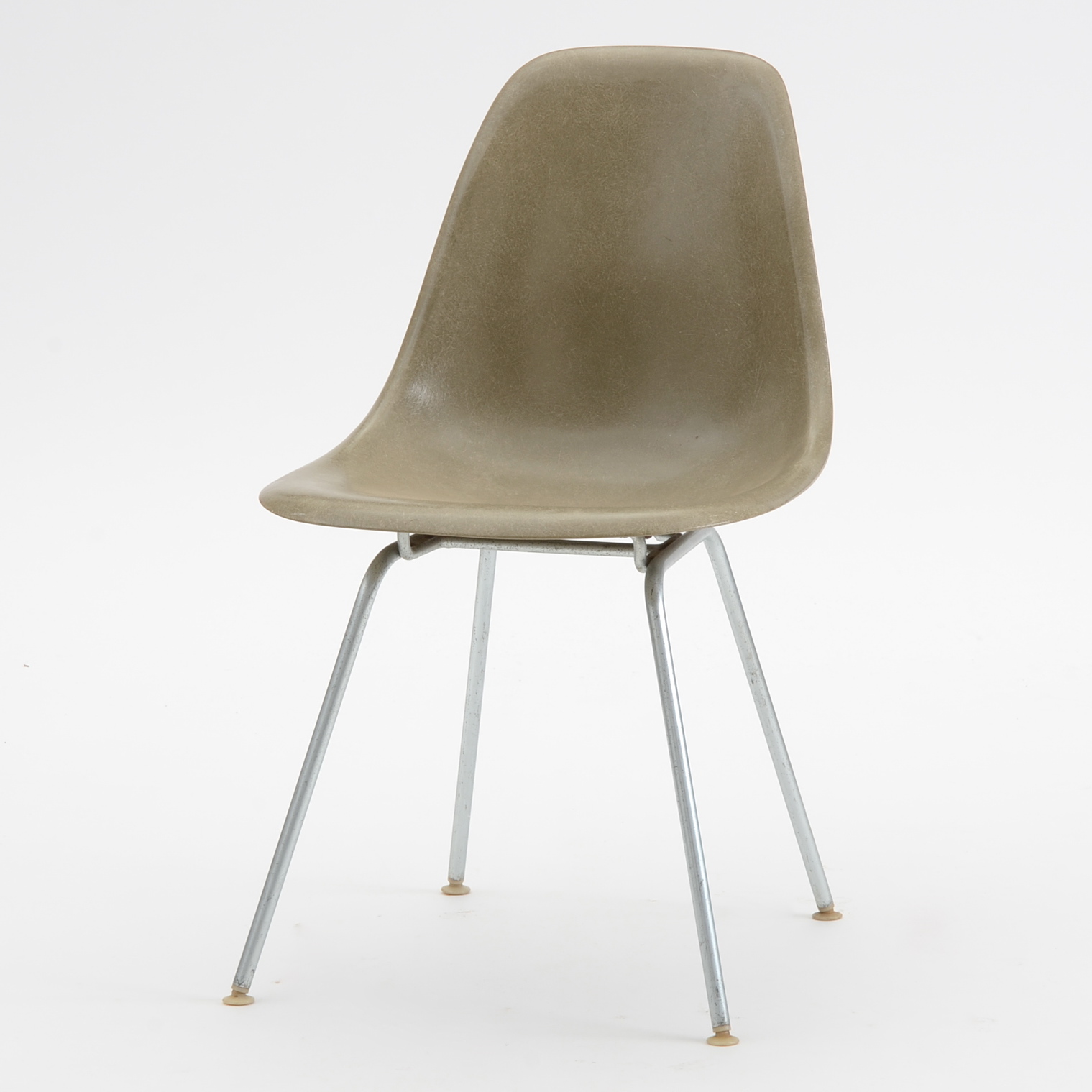 Gray Eames Shell Chair by Herman Miller