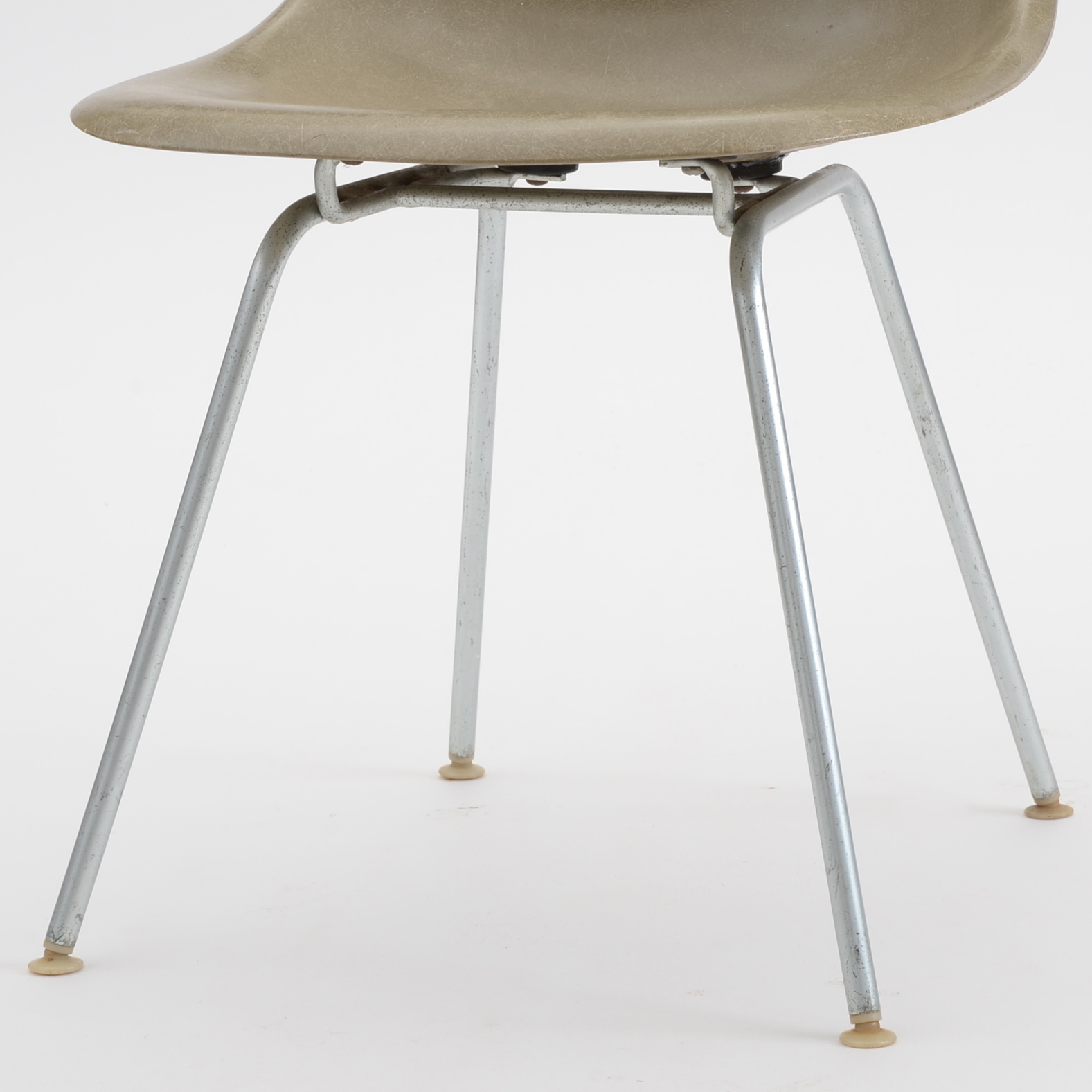 Gray Eames Shell Chair by Herman Miller