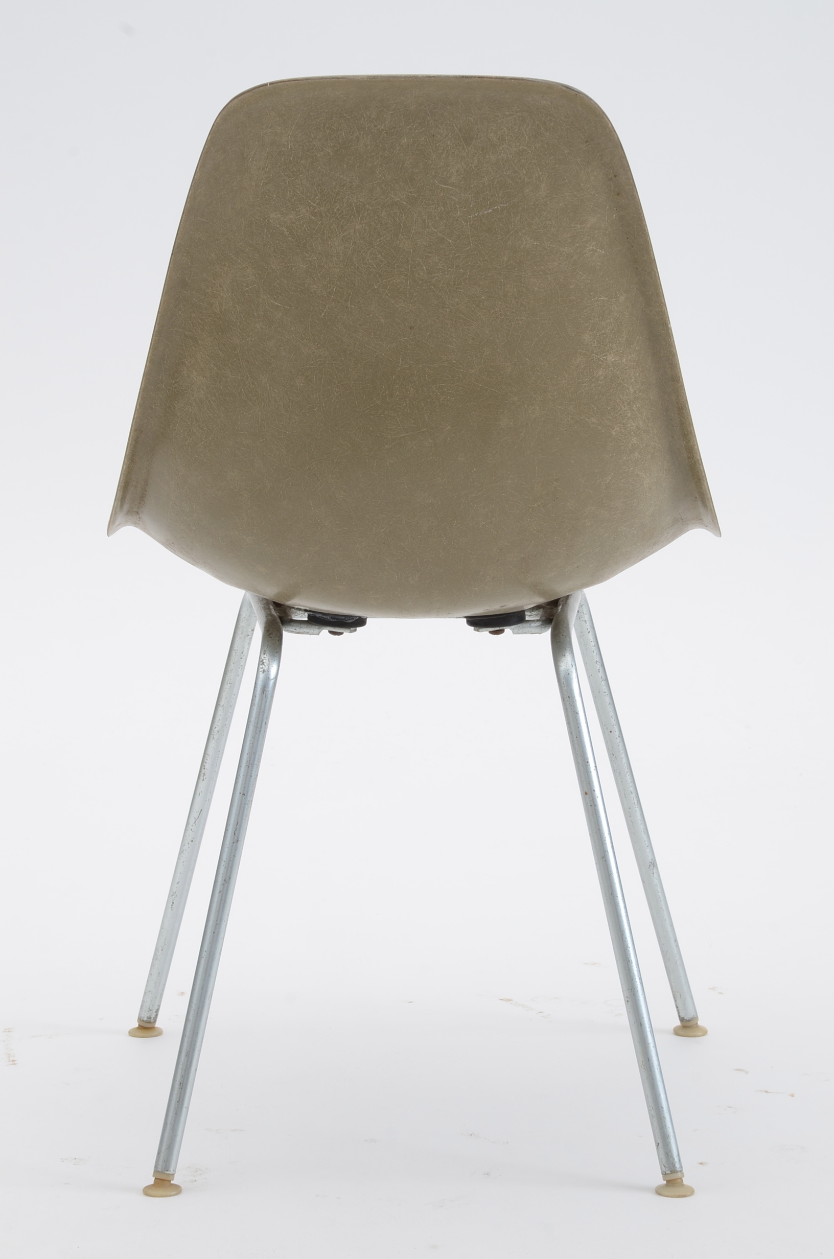 Gray Eames Shell Chair by Herman Miller