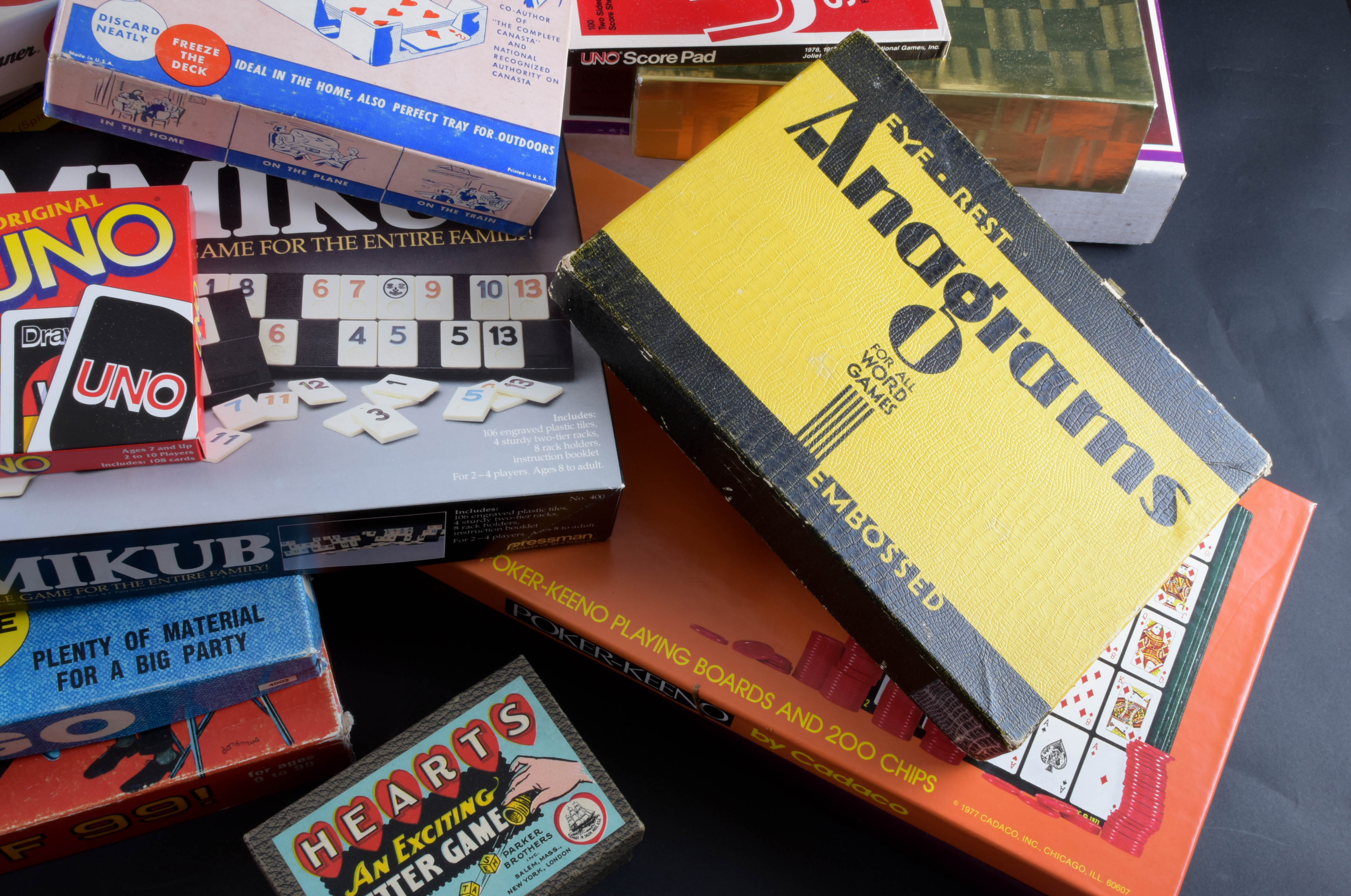 Assortment of Vintage Board Games