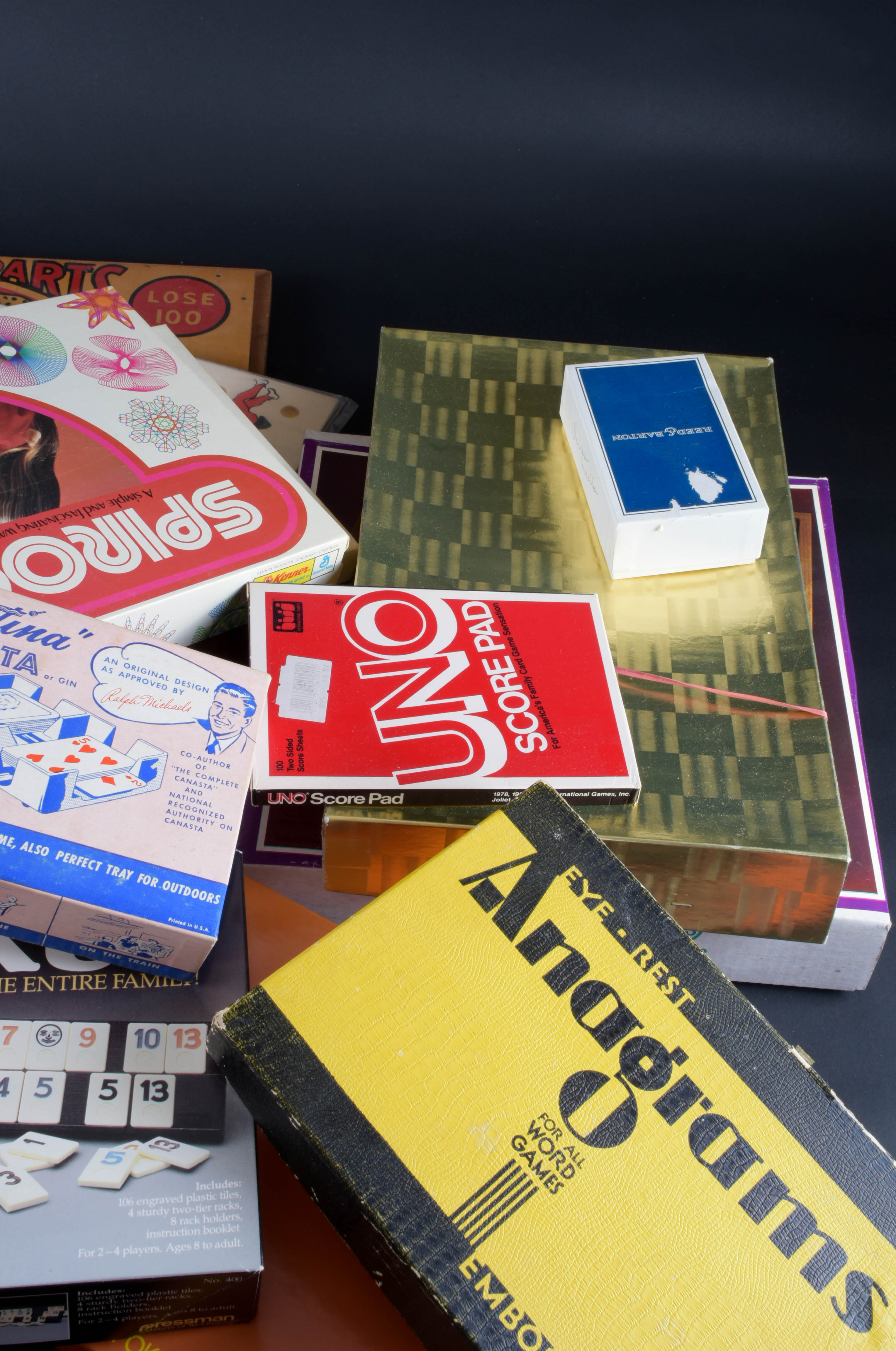 Assortment of Vintage Board Games