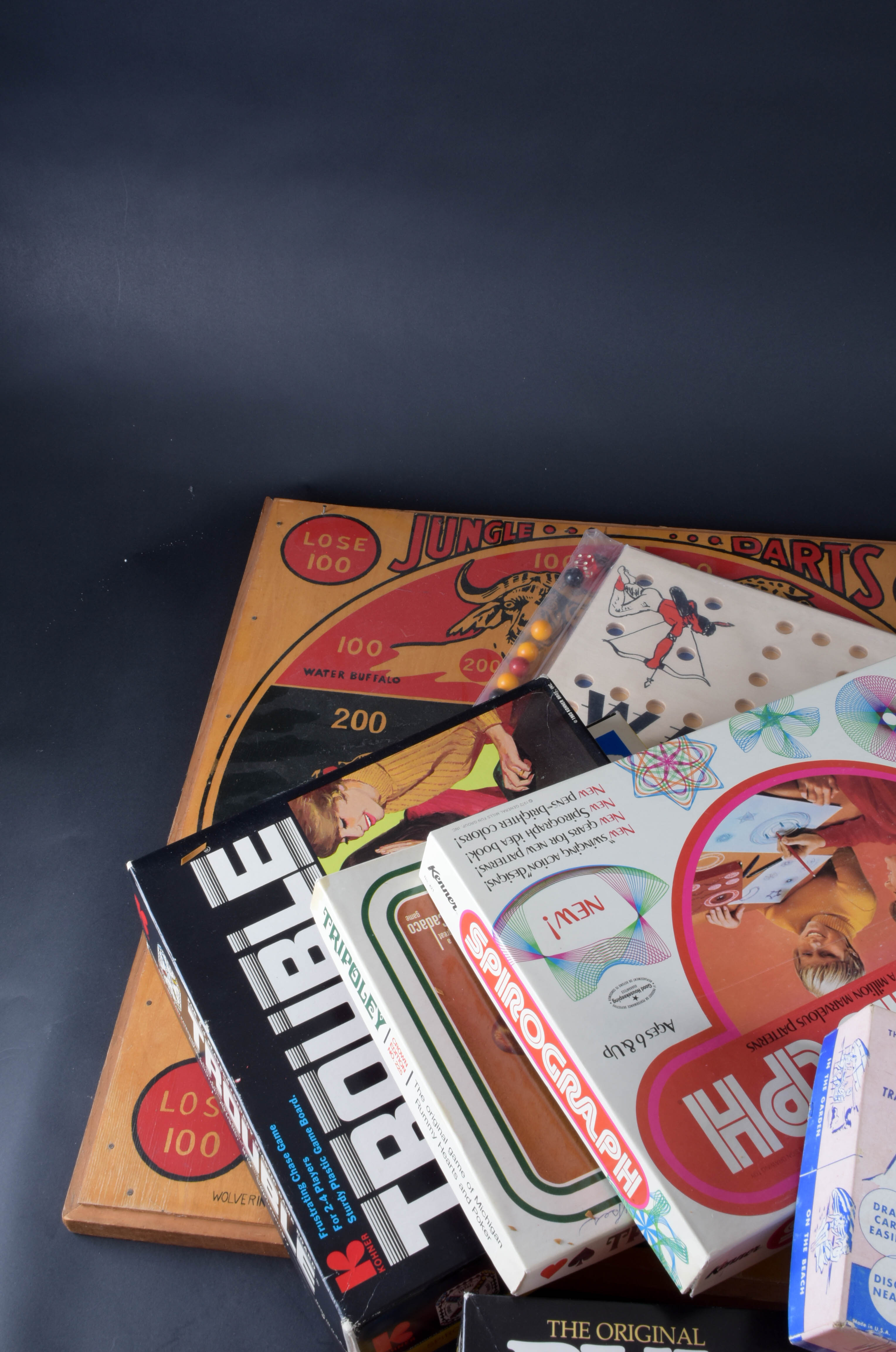 Assortment of Vintage Board Games