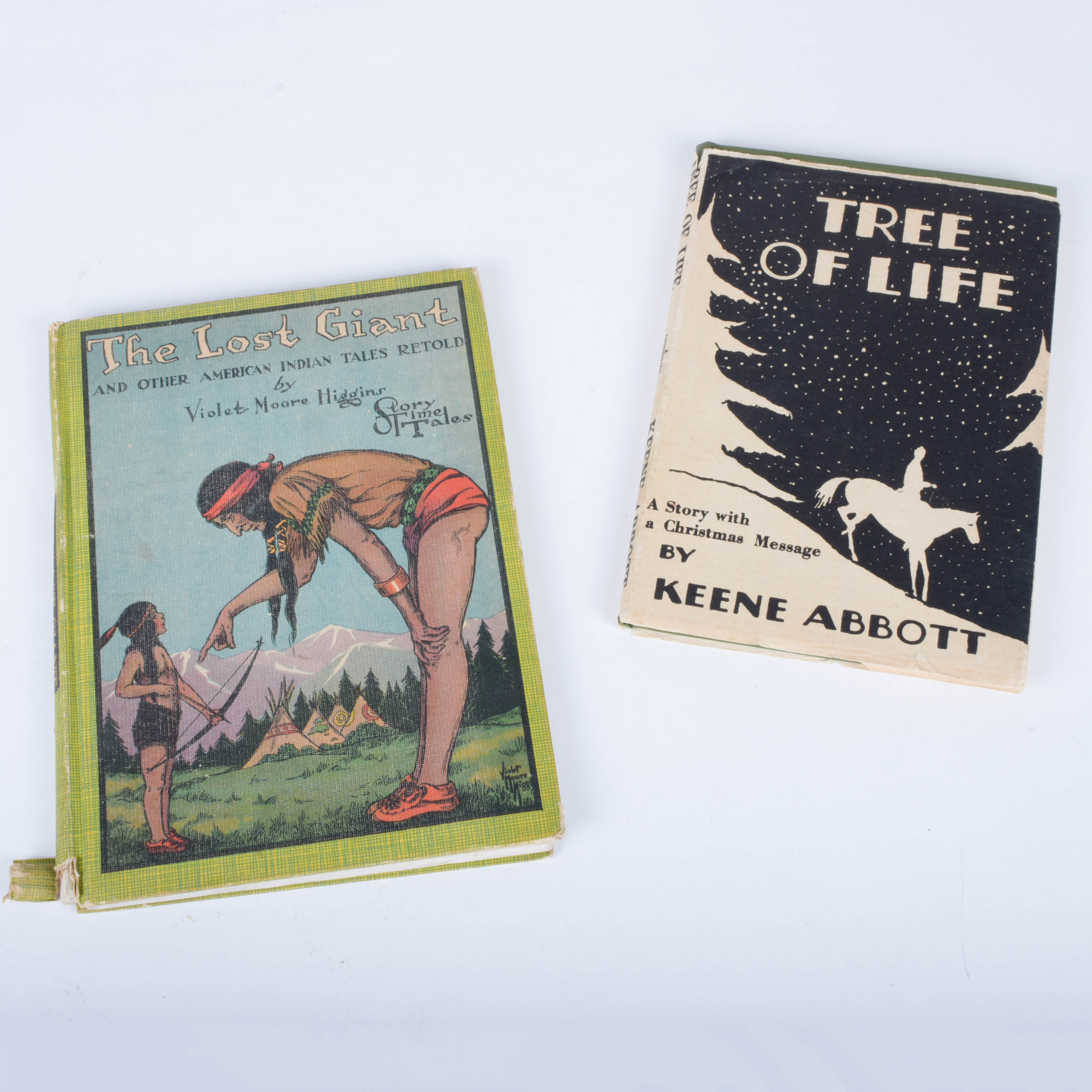 1927 First Edition "Tree of Life" and 1918 First Edition "The Lost Giant"
