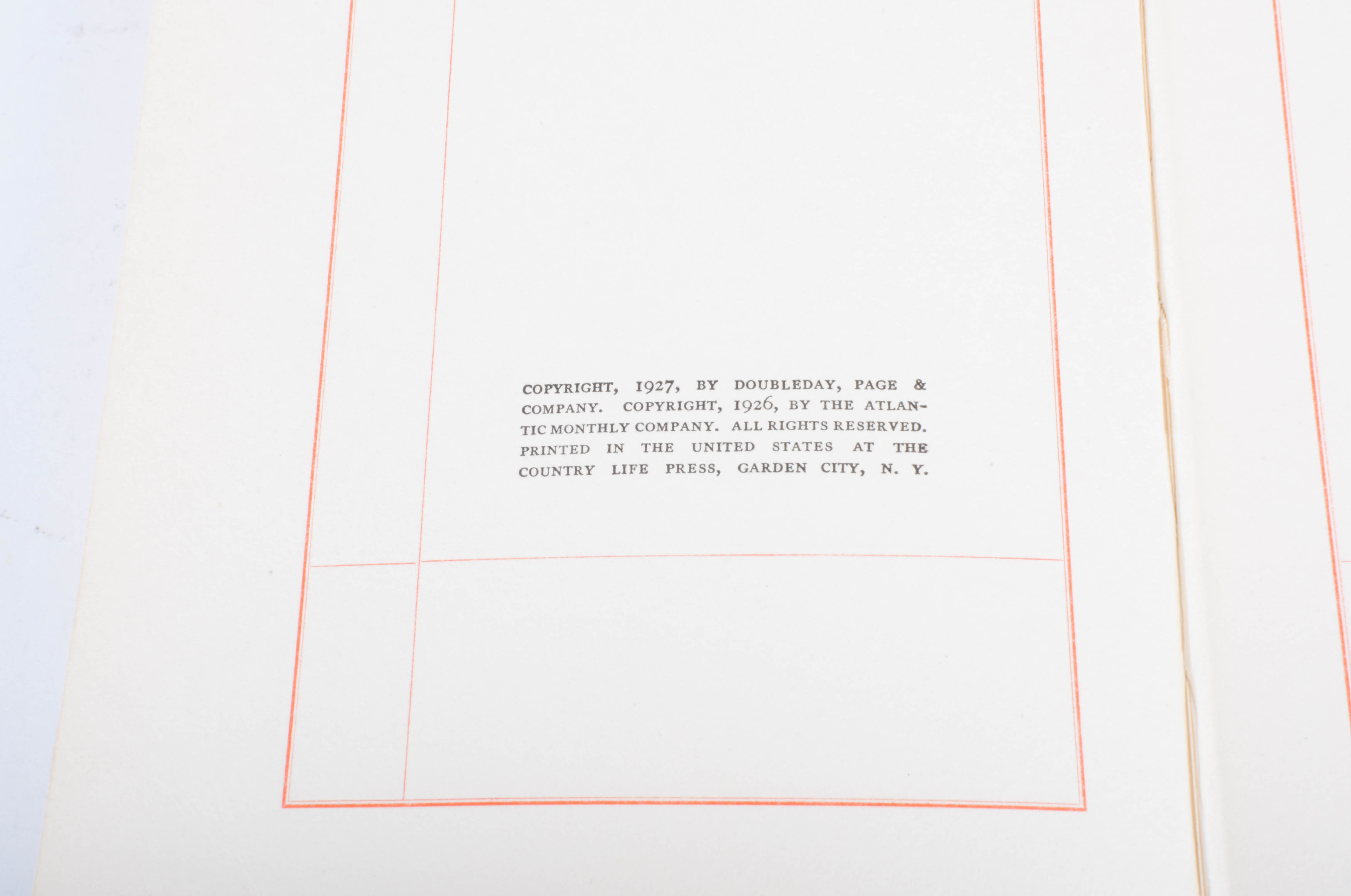 1927 First Edition "Tree of Life" and 1918 First Edition "The Lost Giant"