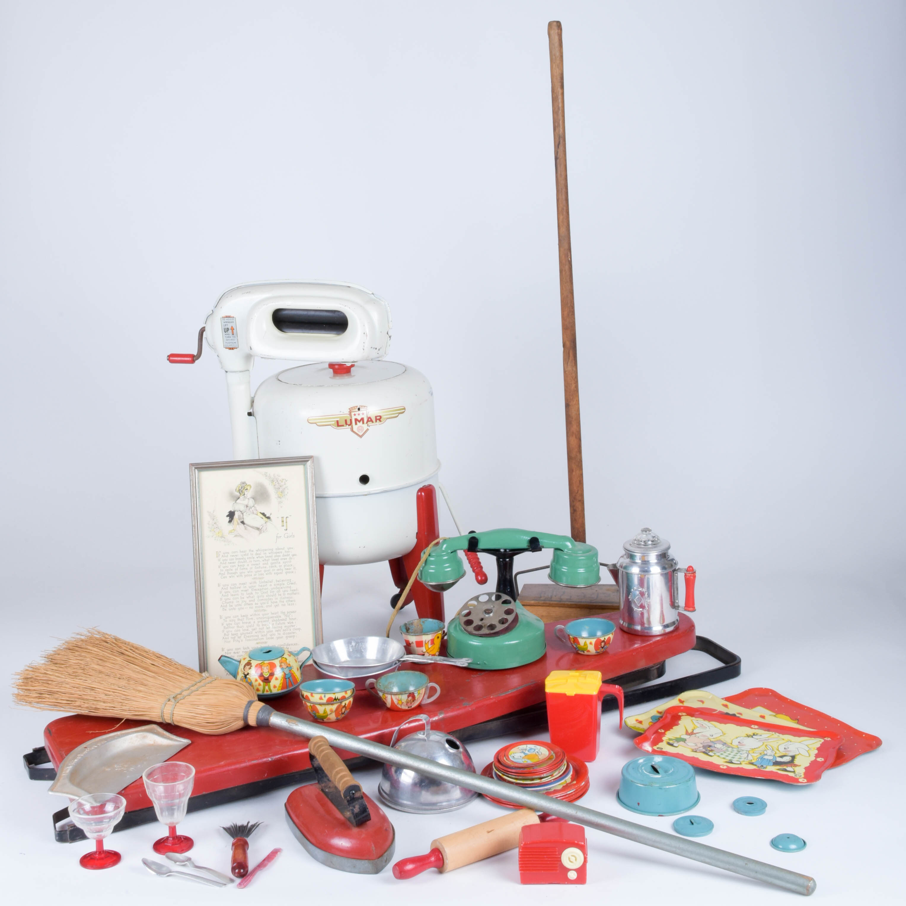 Vintage Children's Home Care Toys