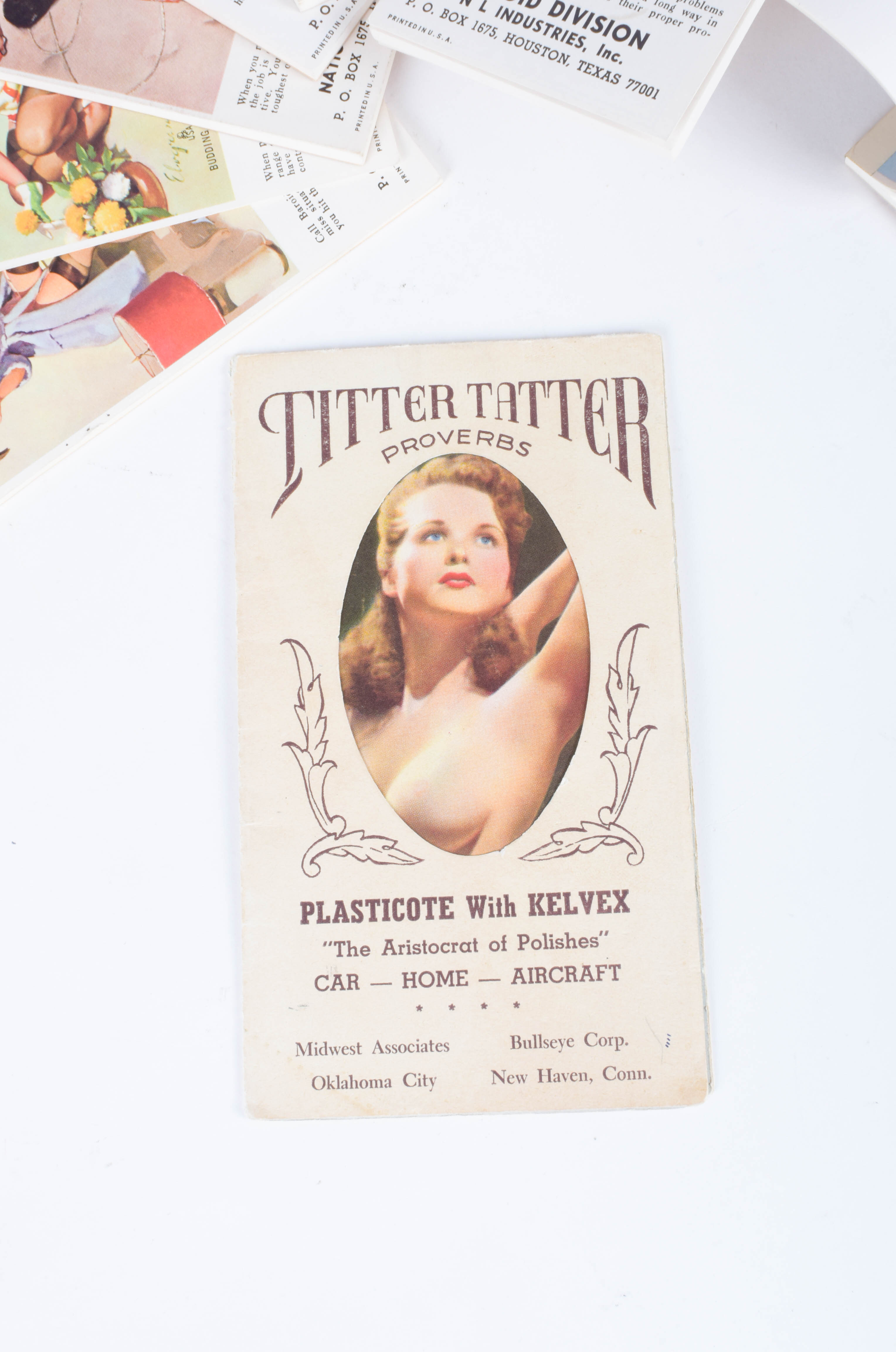 Collection of Vintage 1970's Pinup Note Pads