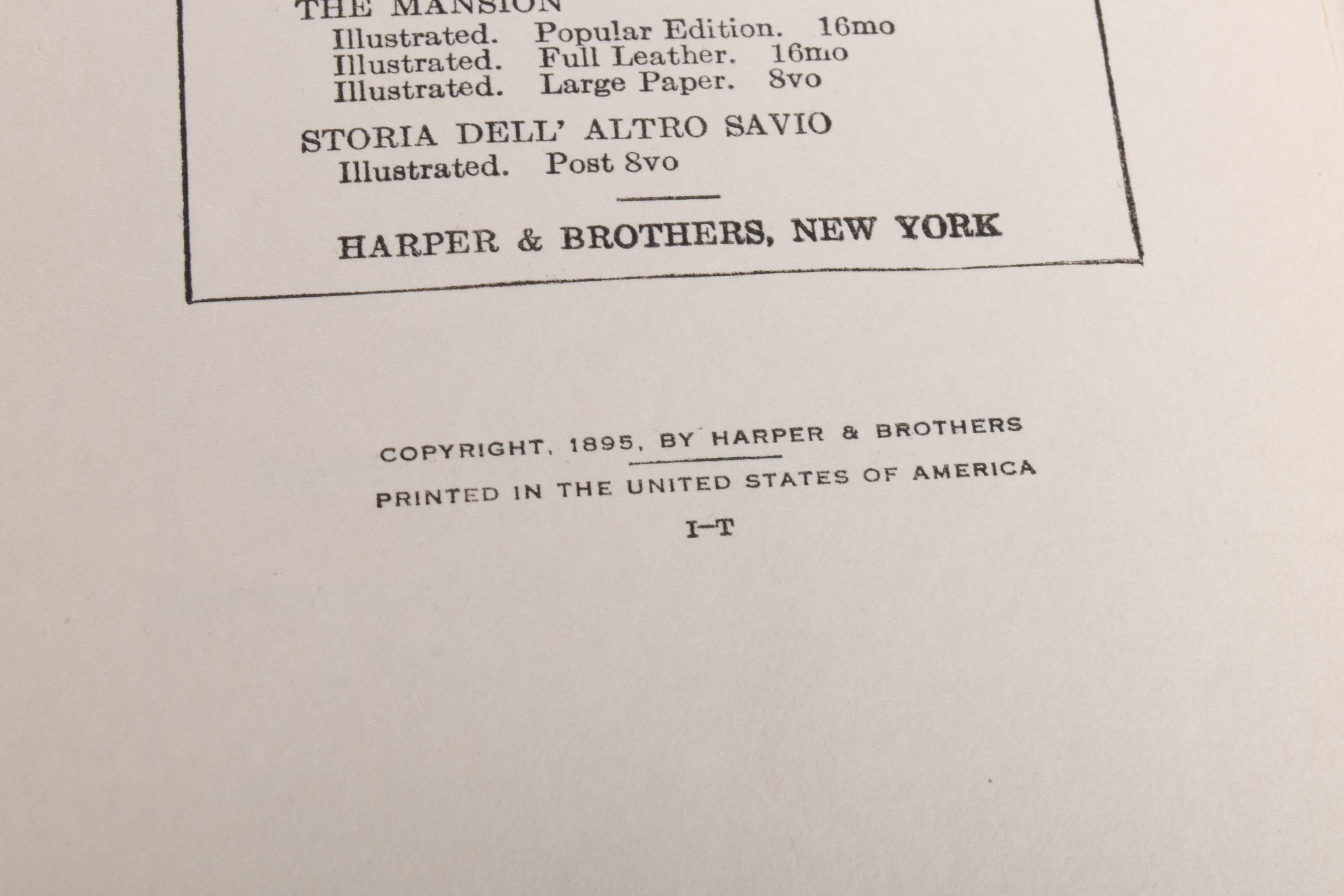 1895 First Edition "The Story of the Other Wise Man" by Henry Van Dyke