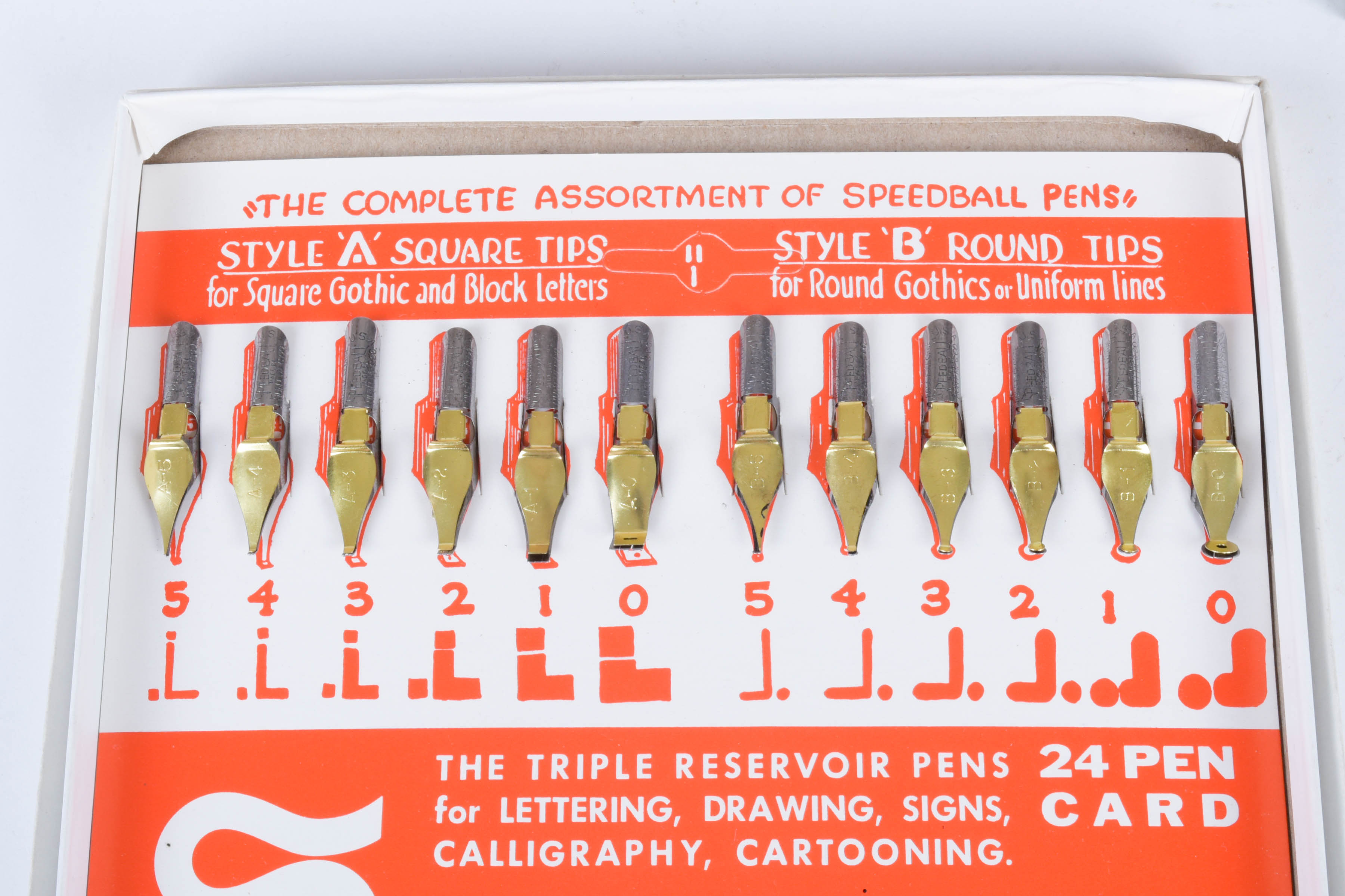 Collection of Vintage Art and Writing Supplies