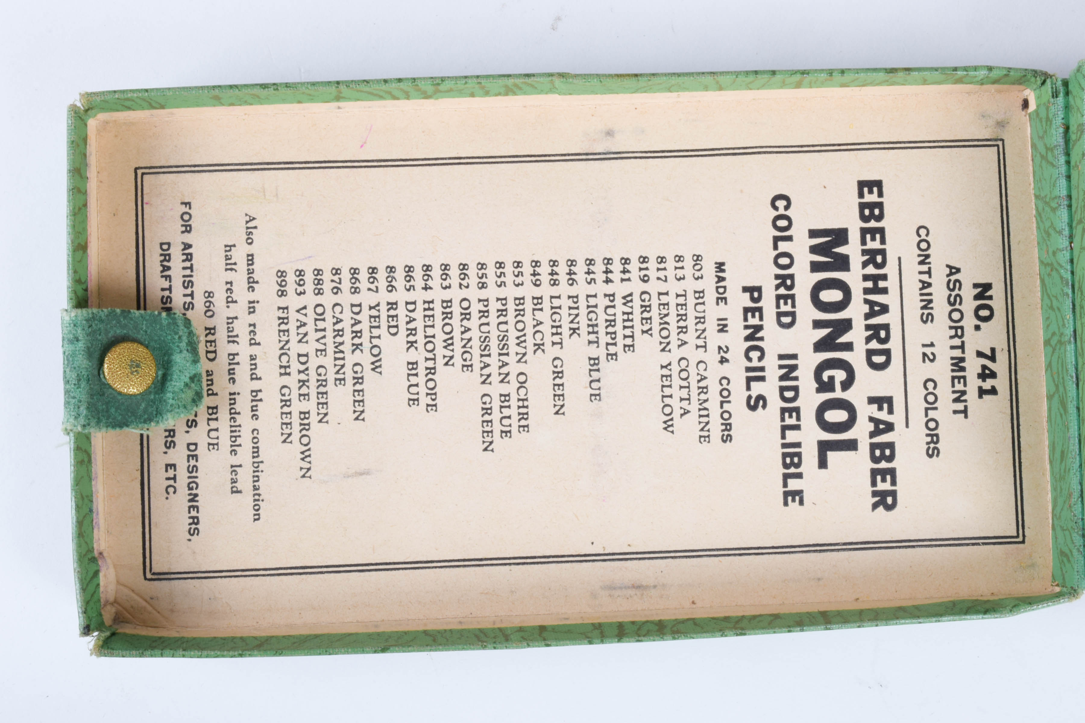 Collection of Vintage Art and Writing Supplies