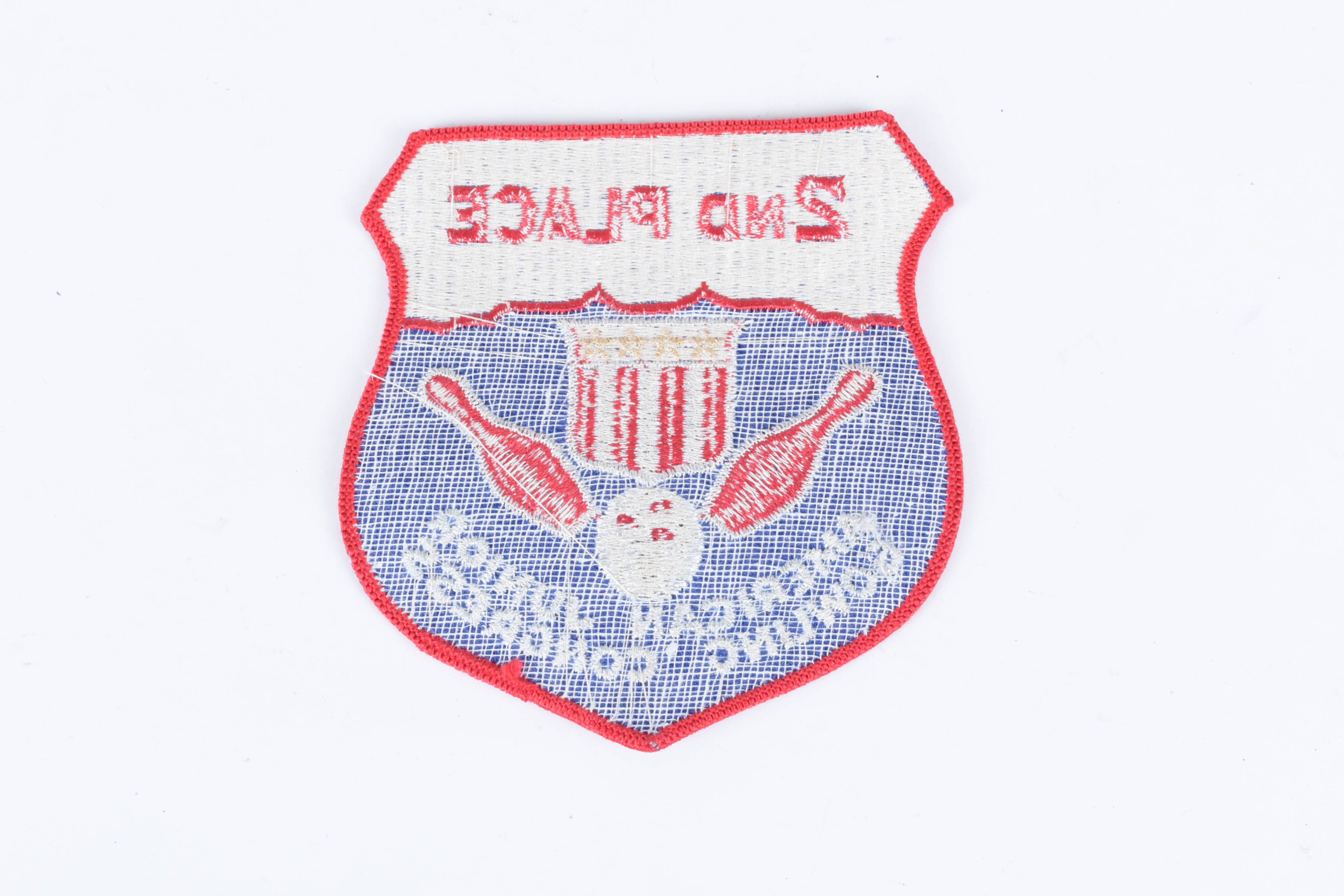 Pair of 1950s Bowling Trophies and 2nd Place Patch