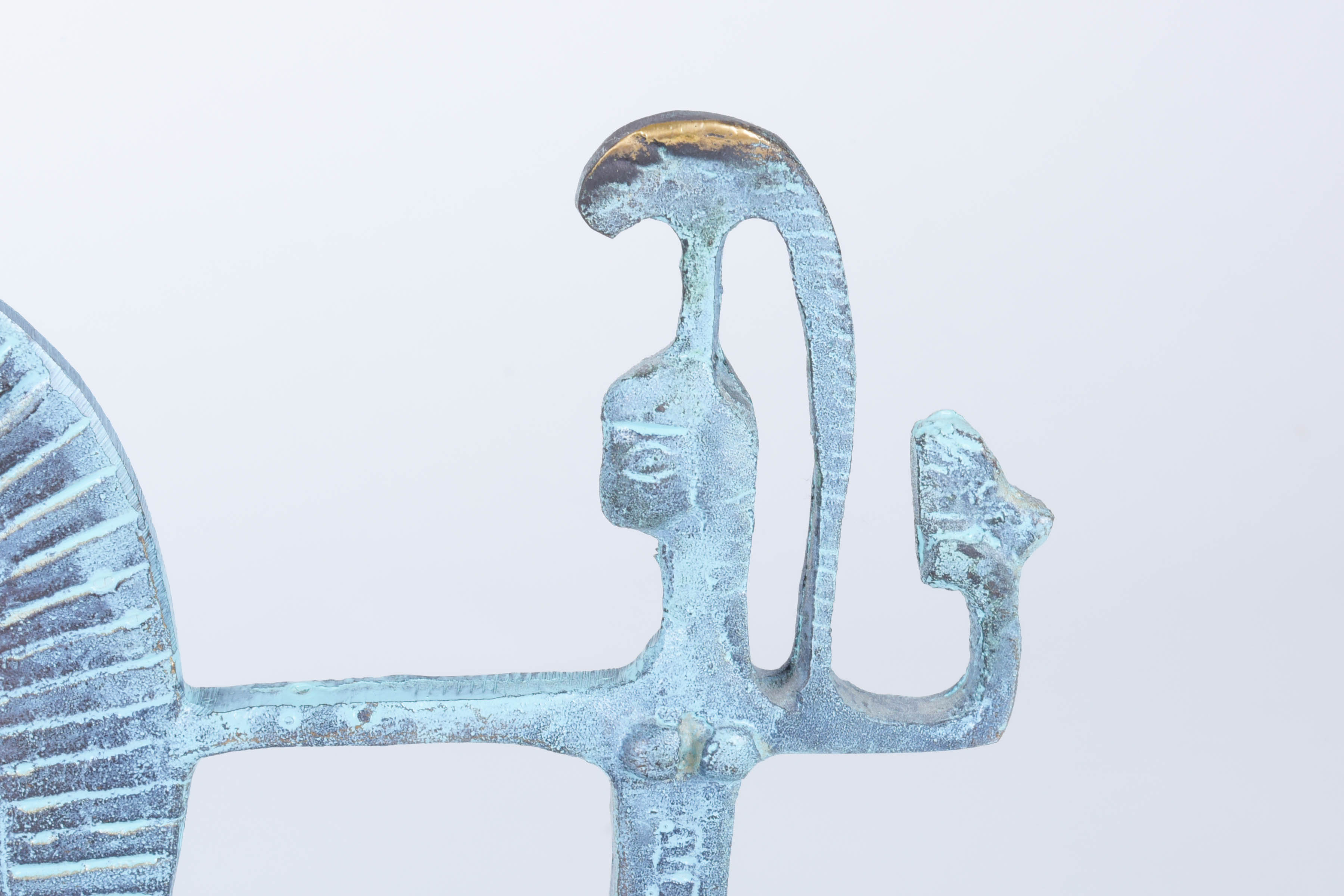 Brass Abstract Roman Style Sculptures