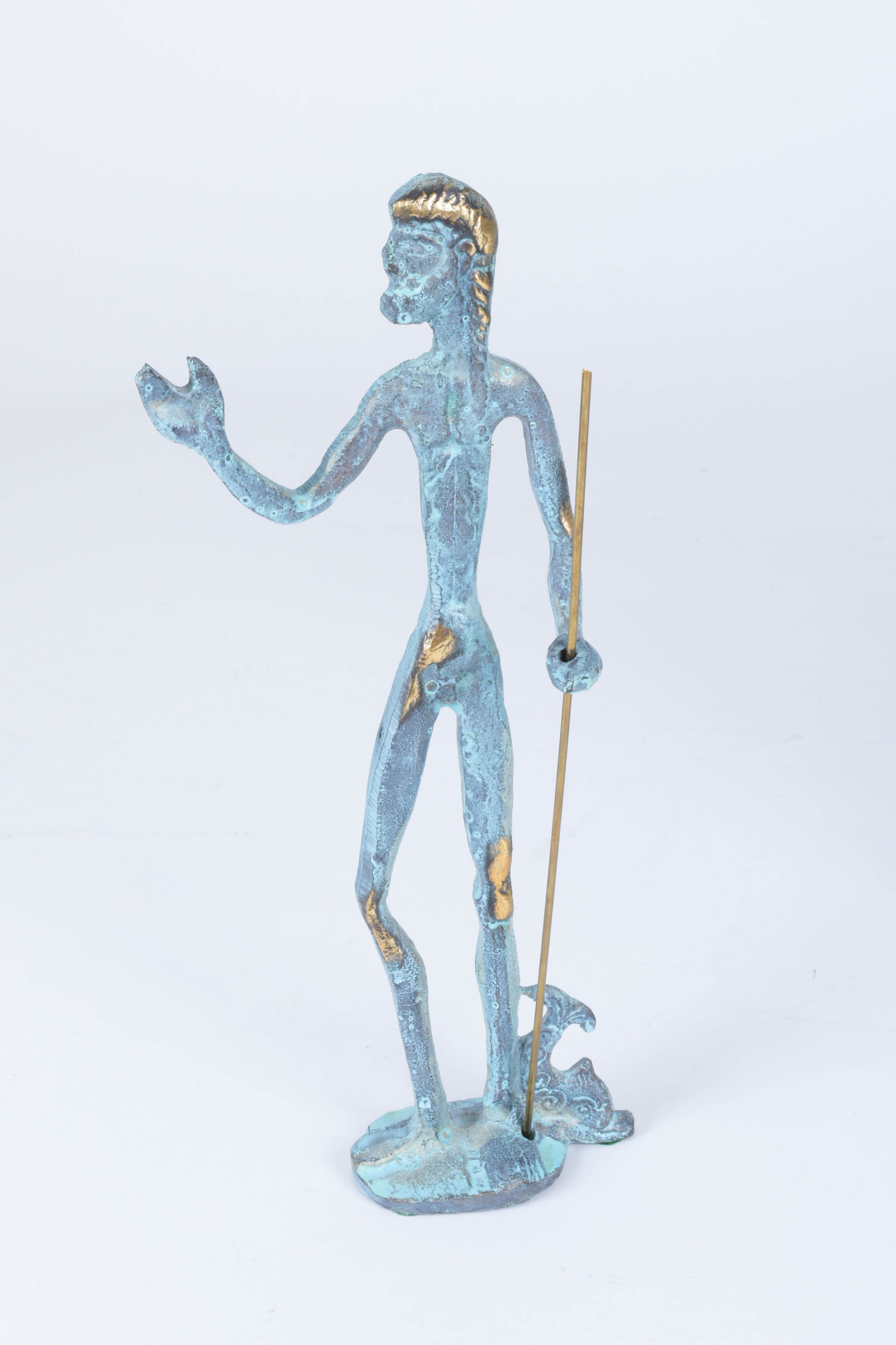 Brass Abstract Roman Style Sculptures