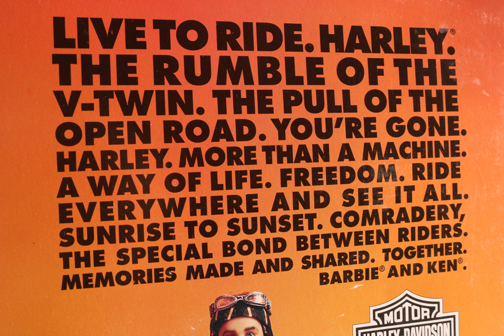 Harley Davidson Collectible Barbie