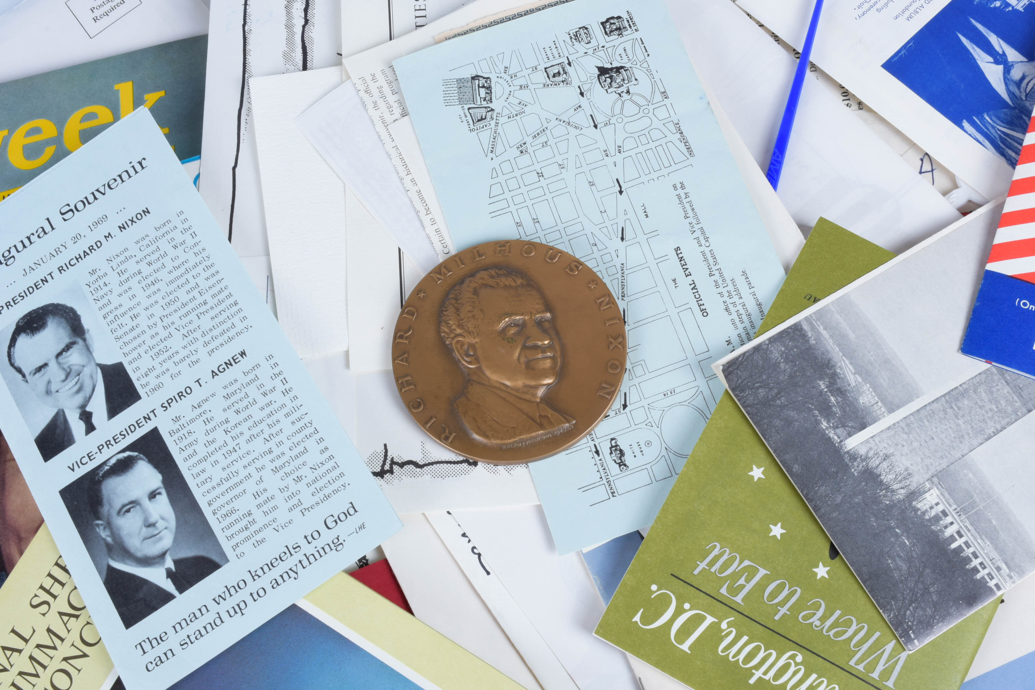 Richard M. Nixon Presidential Inauguration Ephemera