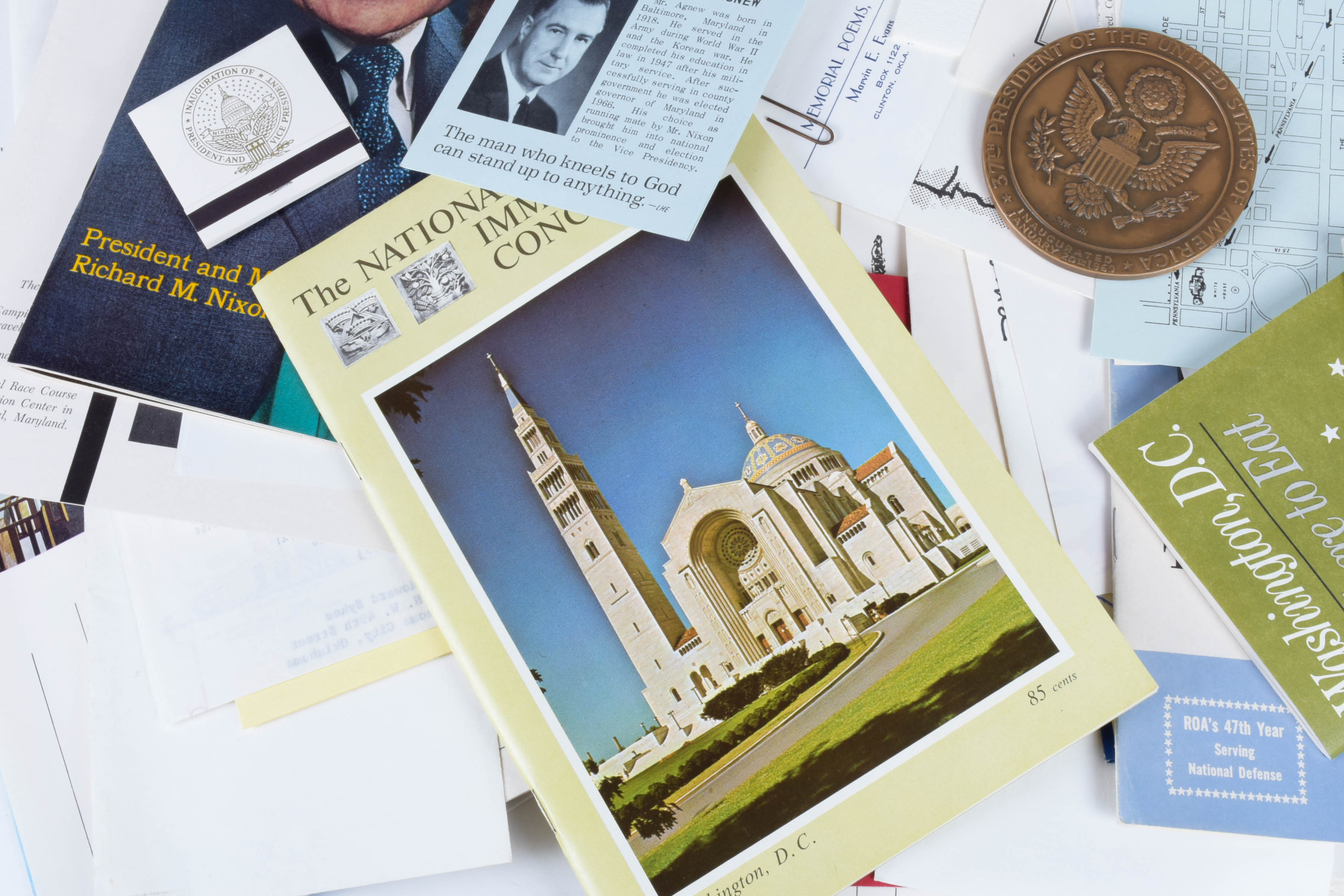 Richard M. Nixon Presidential Inauguration Ephemera