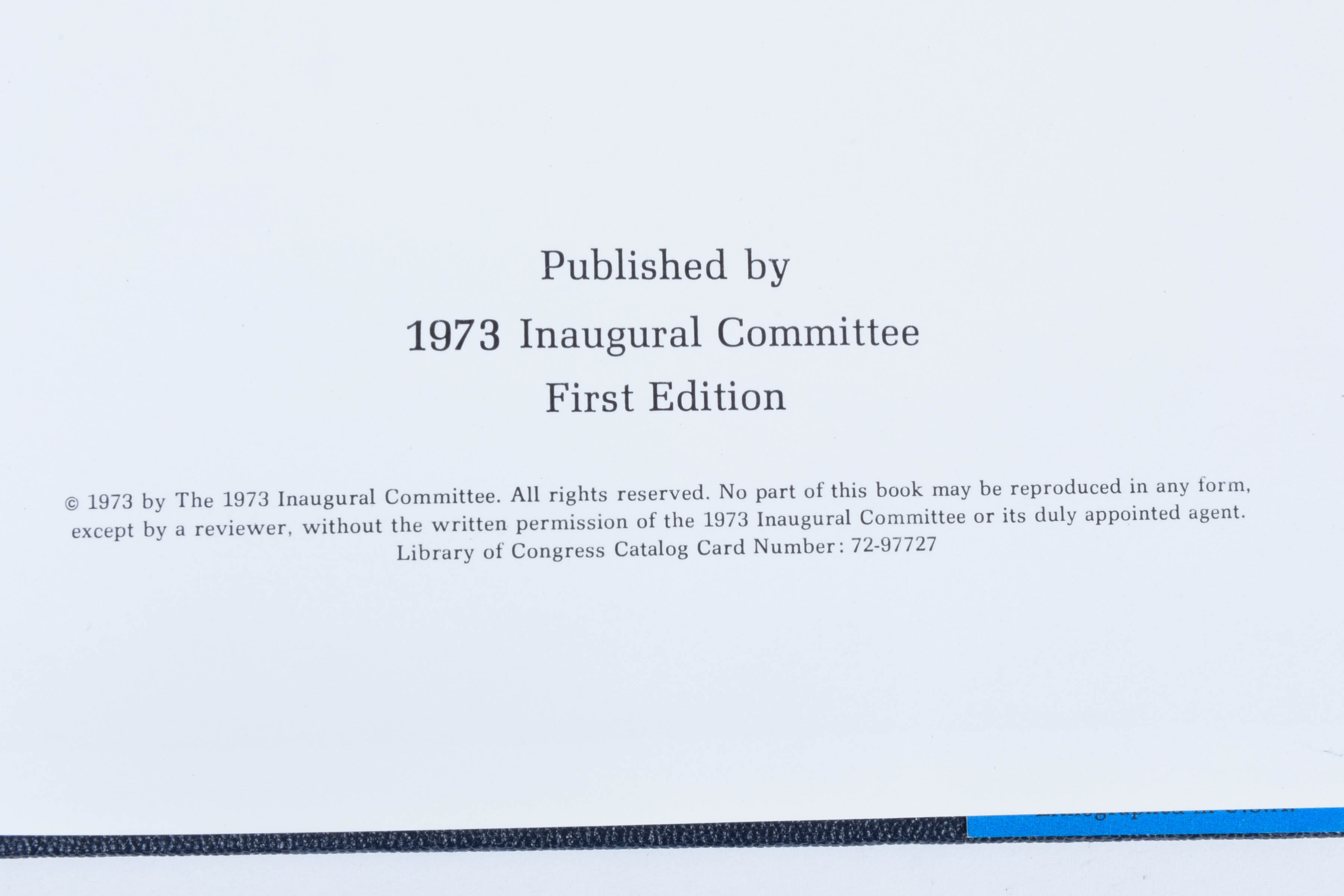 Richard M. Nixon Presidential Inauguration Ephemera