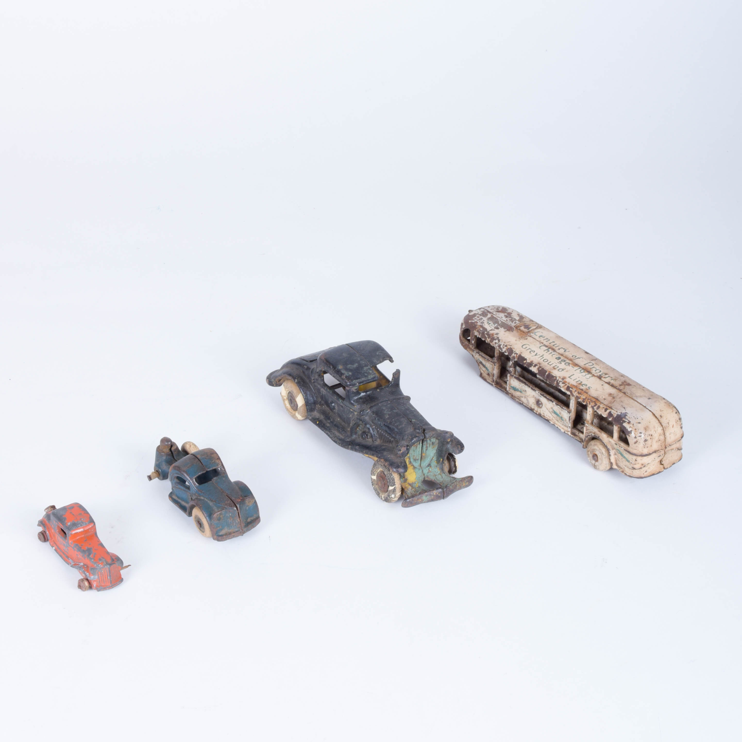 Early Twentieth-Century Cast Iron Car Collection