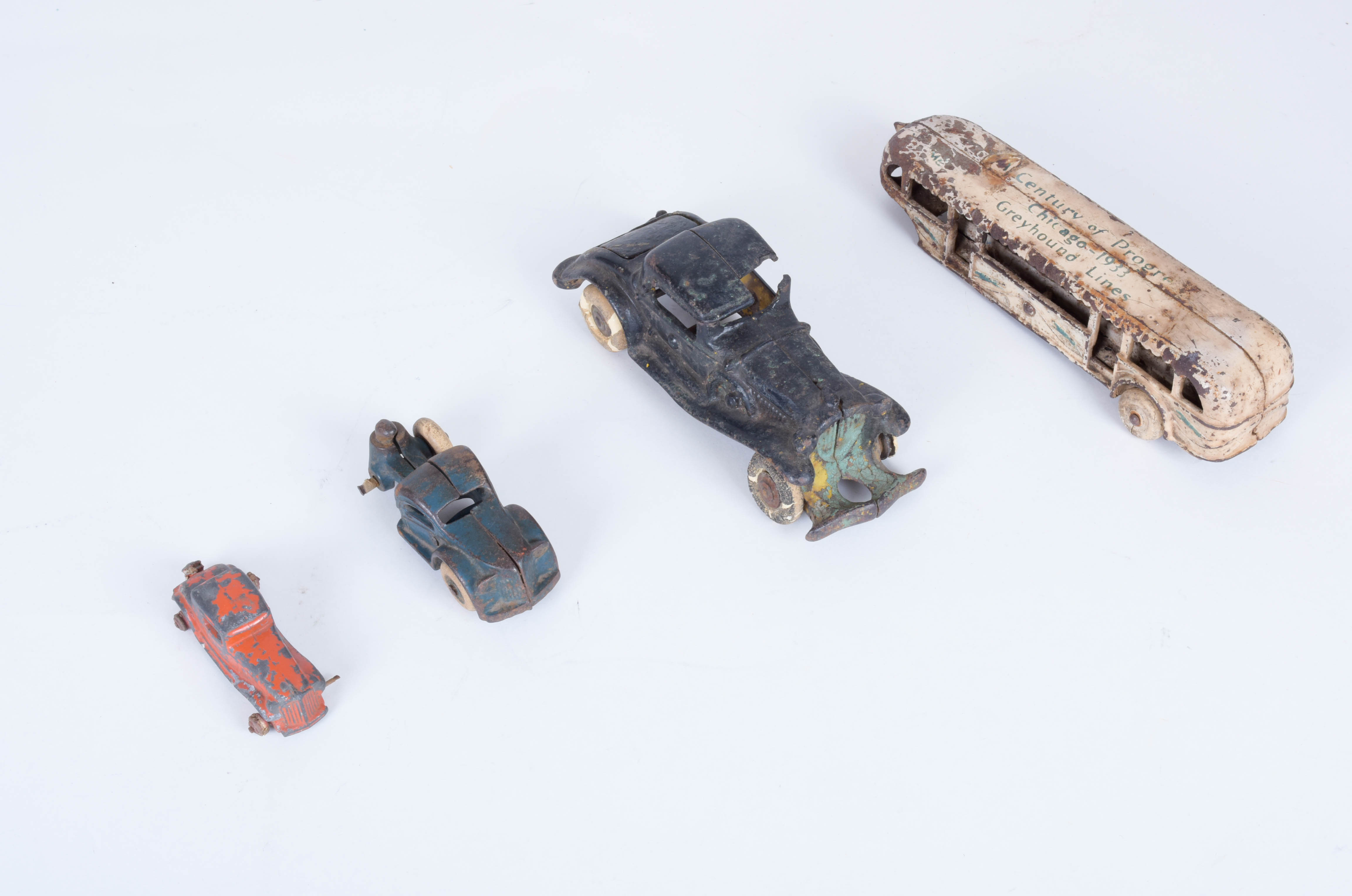 Early Twentieth-Century Cast Iron Car Collection