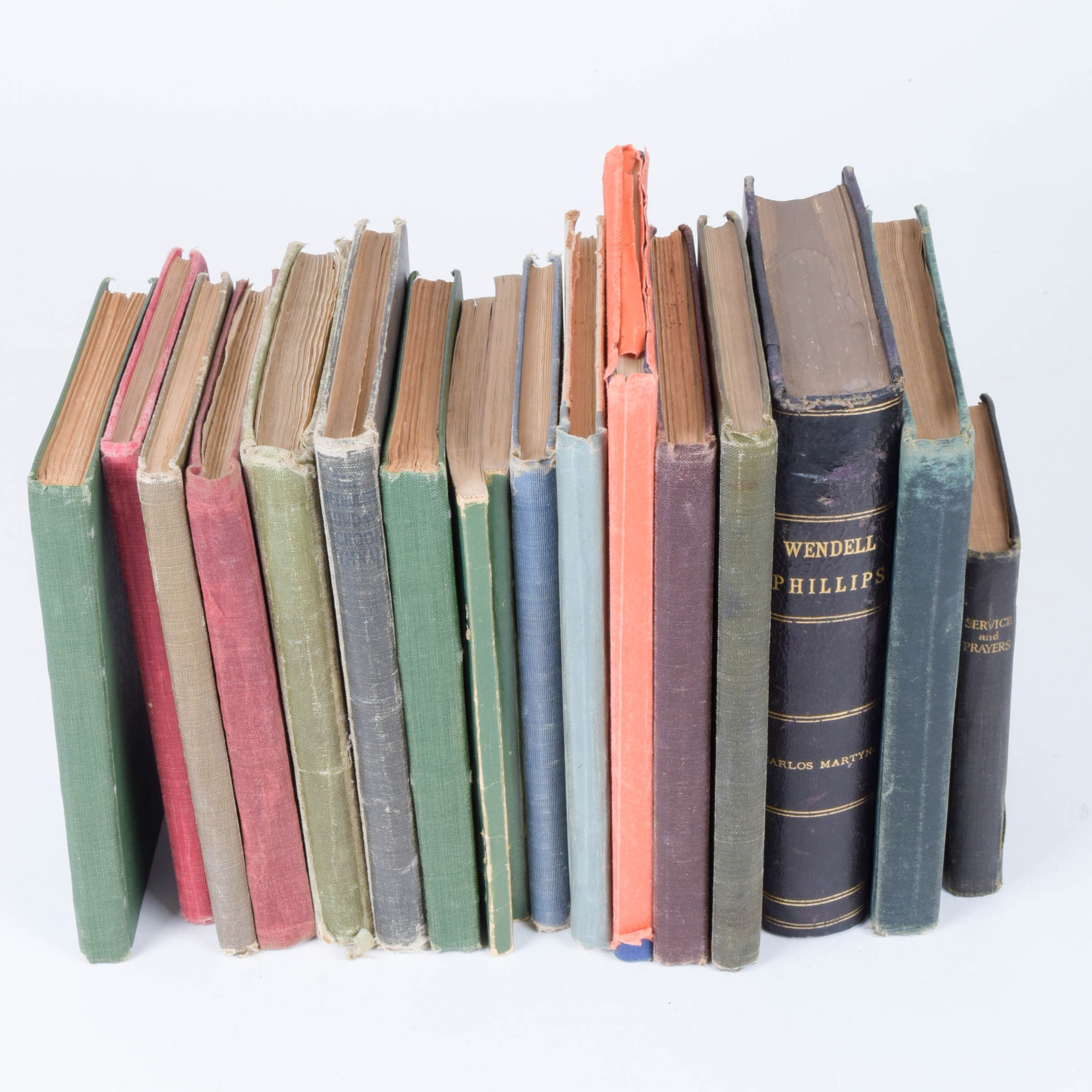 Selection of Antique & Vintage Hymnals and Other Religious Books