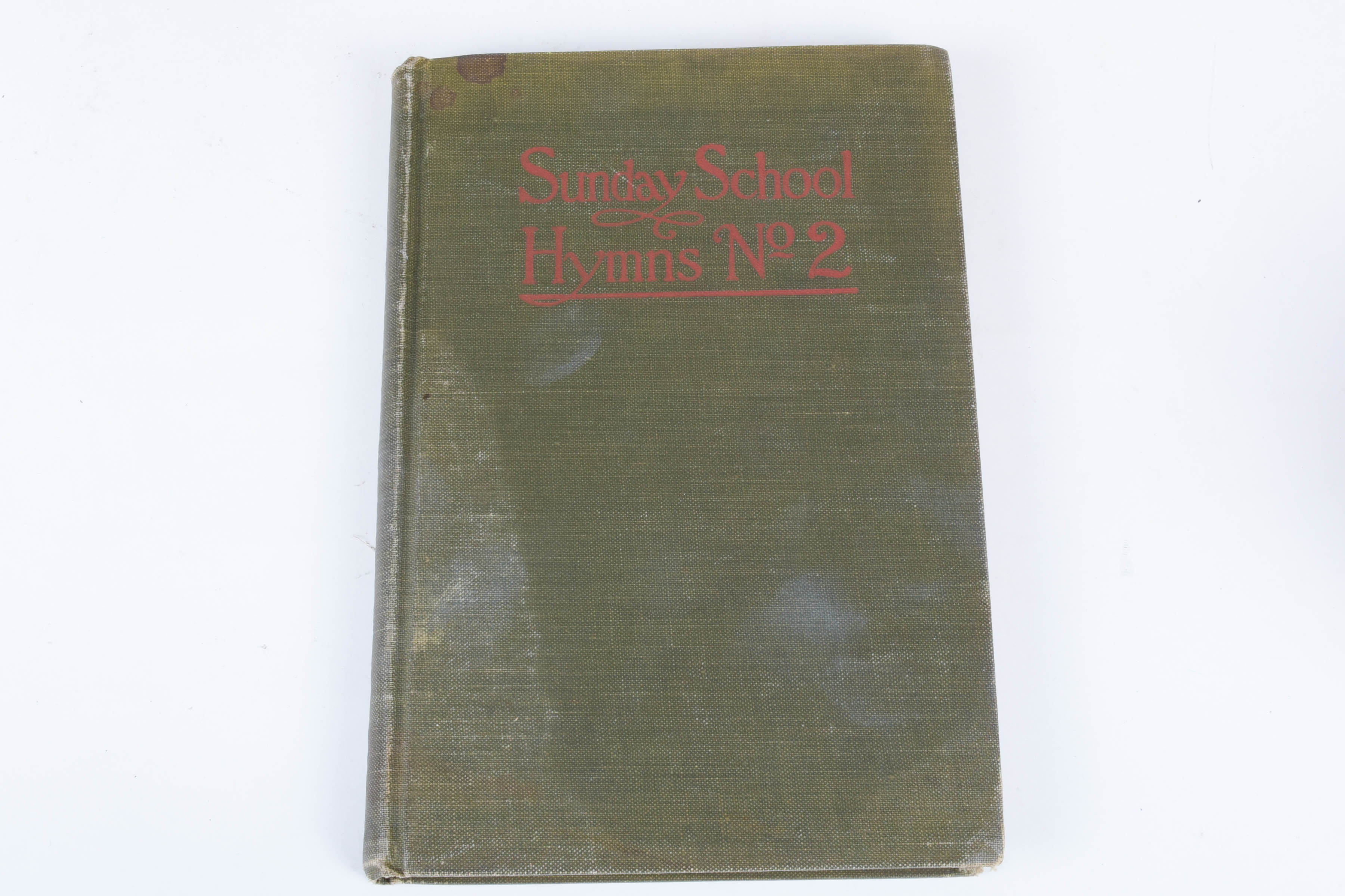 Selection of Antique & Vintage Hymnals and Other Religious Books