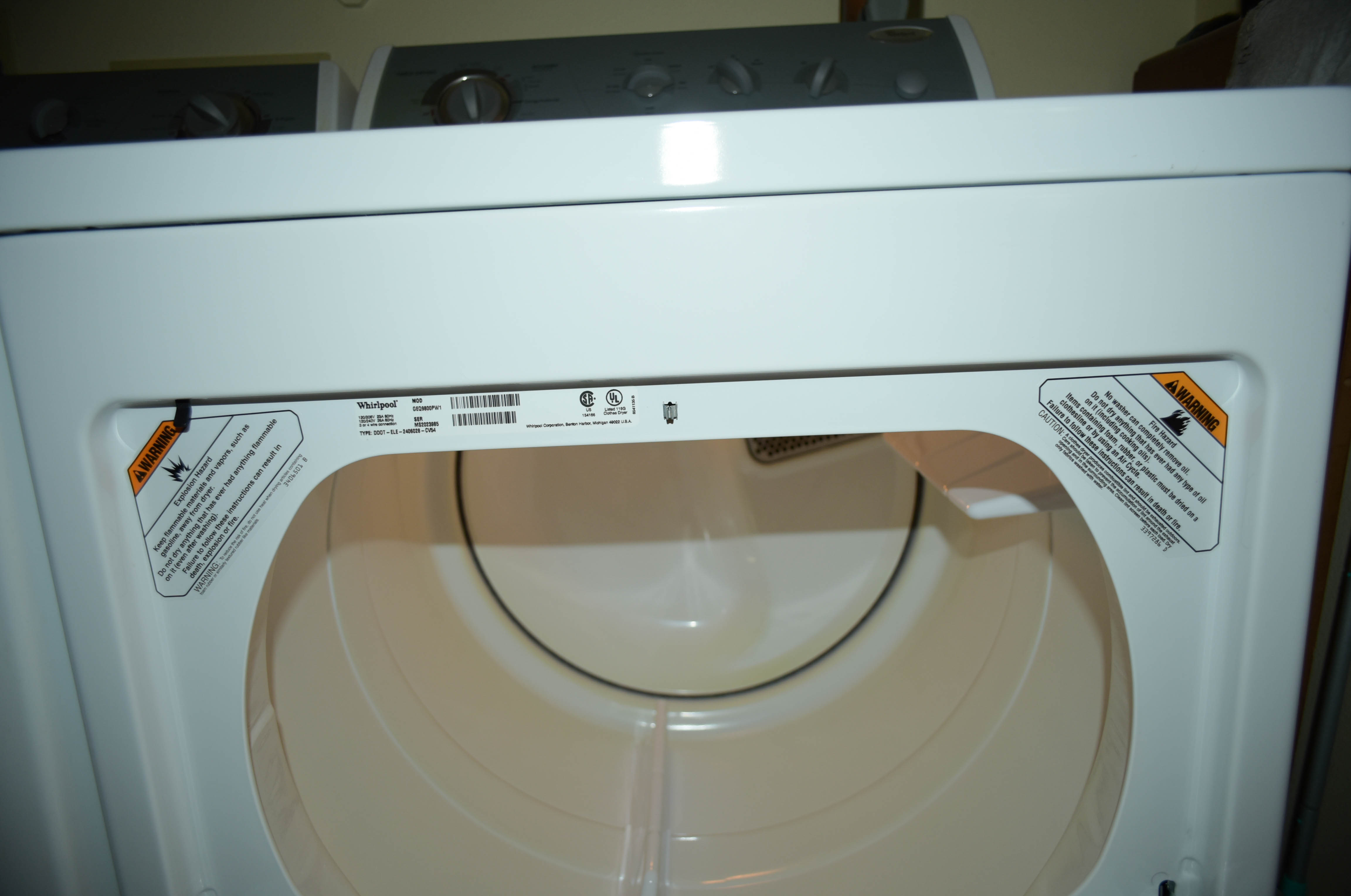 Whirlpool Washer and Dryer