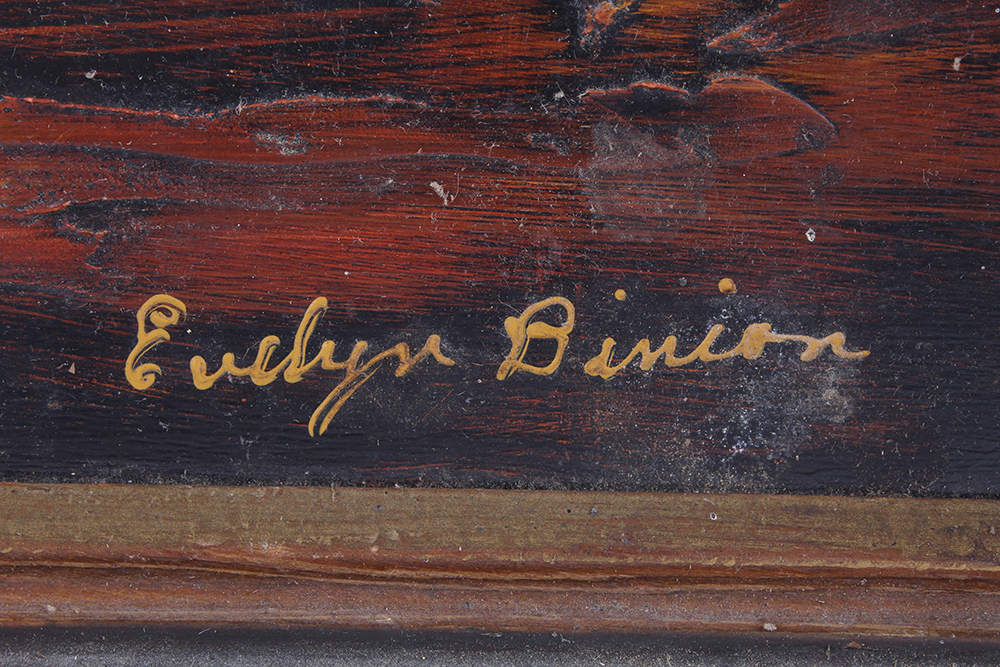 Evelyn Binion Signed Oil Painting