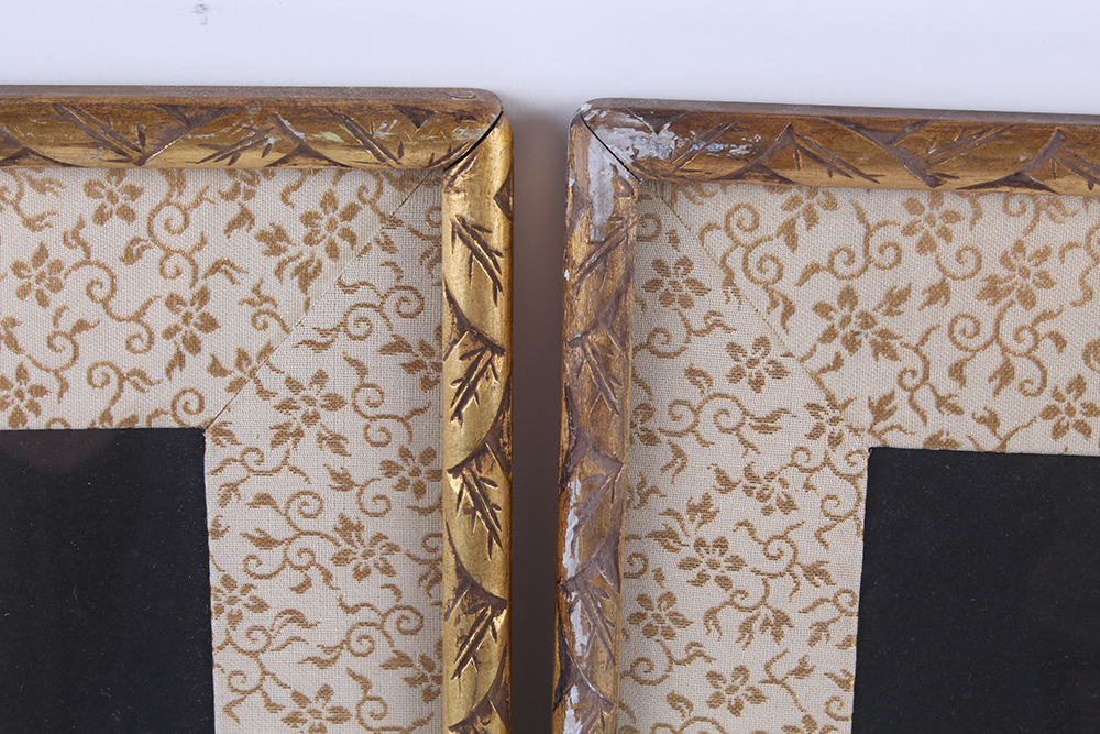 Pair of Nakorn Signed Gouache Paintings of Thai Dancers