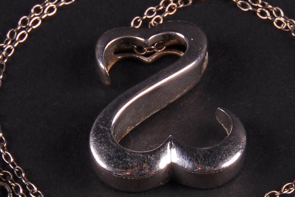 Open Heart Collection By Jane Seymour Sterling Silver Necklace